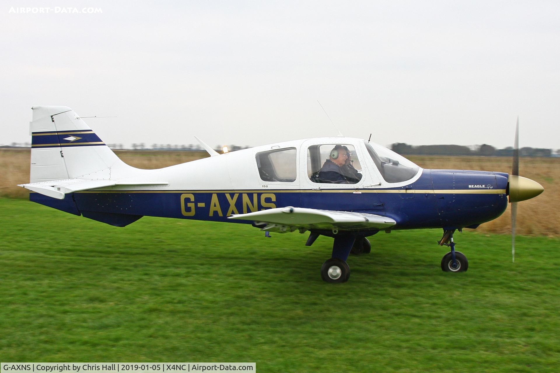 G-AXNS, 1969 Beagle B-121 Pup Series 2 (Pup 150) C/N B121-110, North Coates Brass Monkey fly in 05/01/19