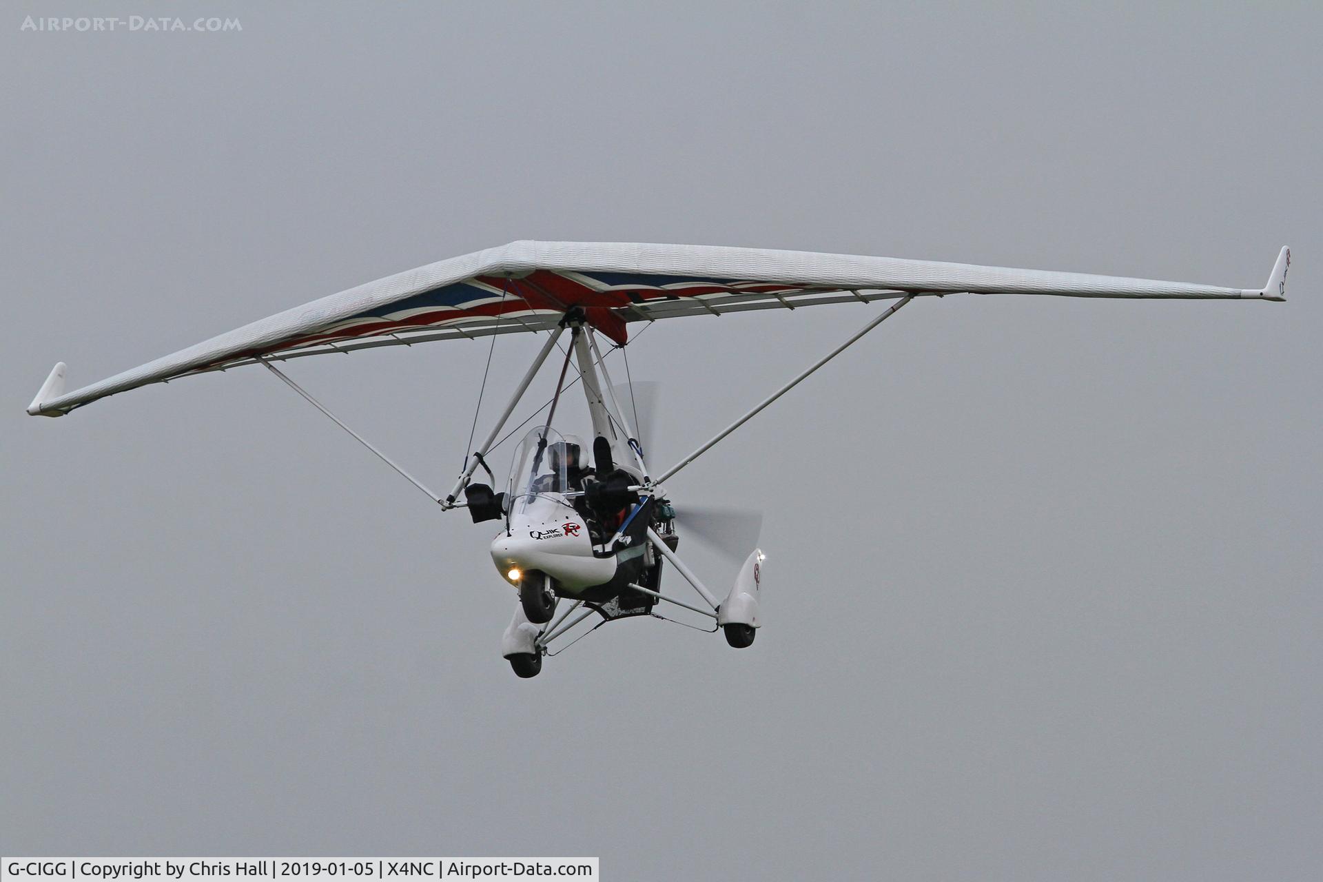 G-CIGG, 2014 P&M Aviation Quik GTR C/N 8690, North Coates Brass Monkey fly in 05/01/19