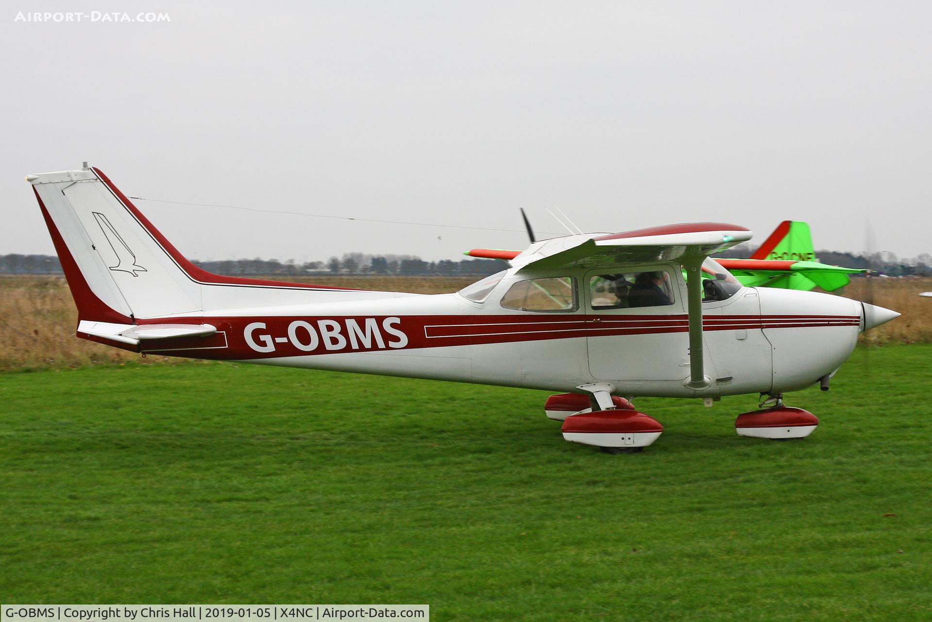 G-OBMS, 1977 Reims F172N Skyhawk C/N 1584, North Coates Brass Monkey fly in 05/01/19