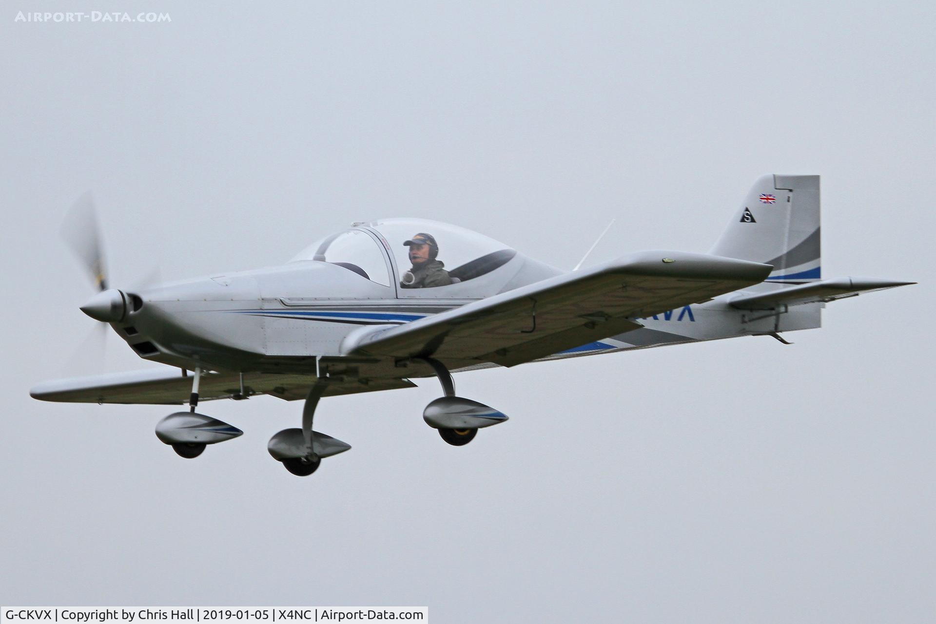 G-CKVX, 2018 Breezer Breezer M400 C/N UL142, North Coates Brass Monkey fly in 05/01/19