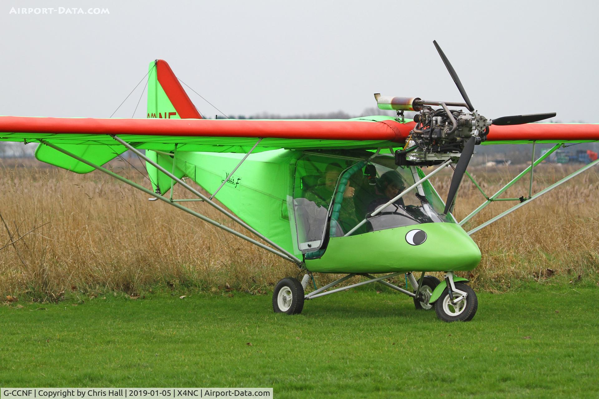 G-CCNF, 2004 X'Air Falcon 133(1) C/N BMAA/HB/211, North Coates Brass Monkey fly in 05/01/19