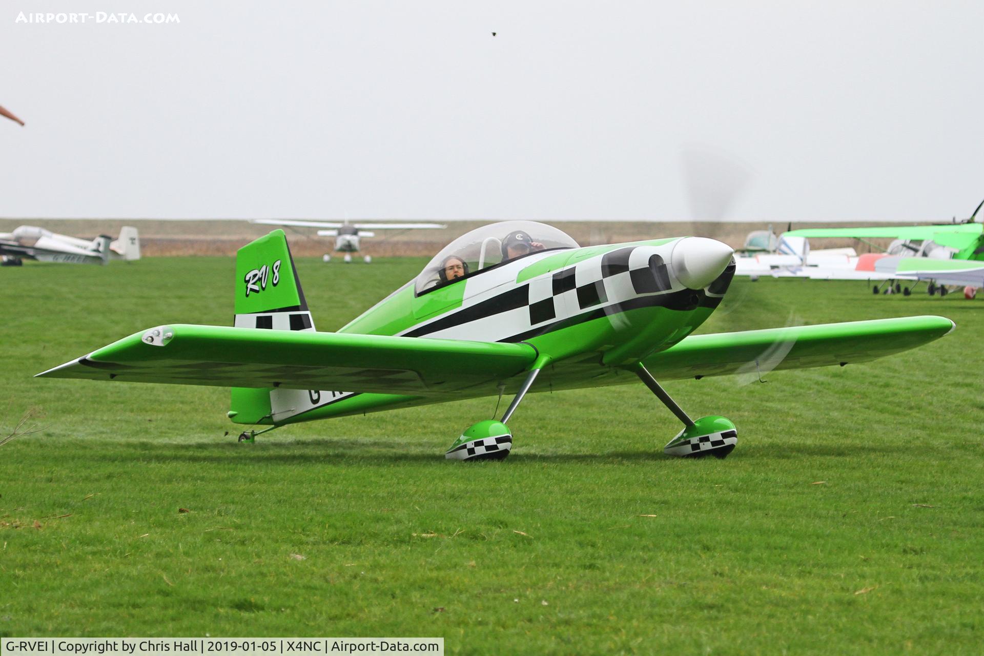 G-RVEI, 2011 Vans RV-8 C/N LAA 303-14961, North Coates Brass Monkey fly in 05/01/19