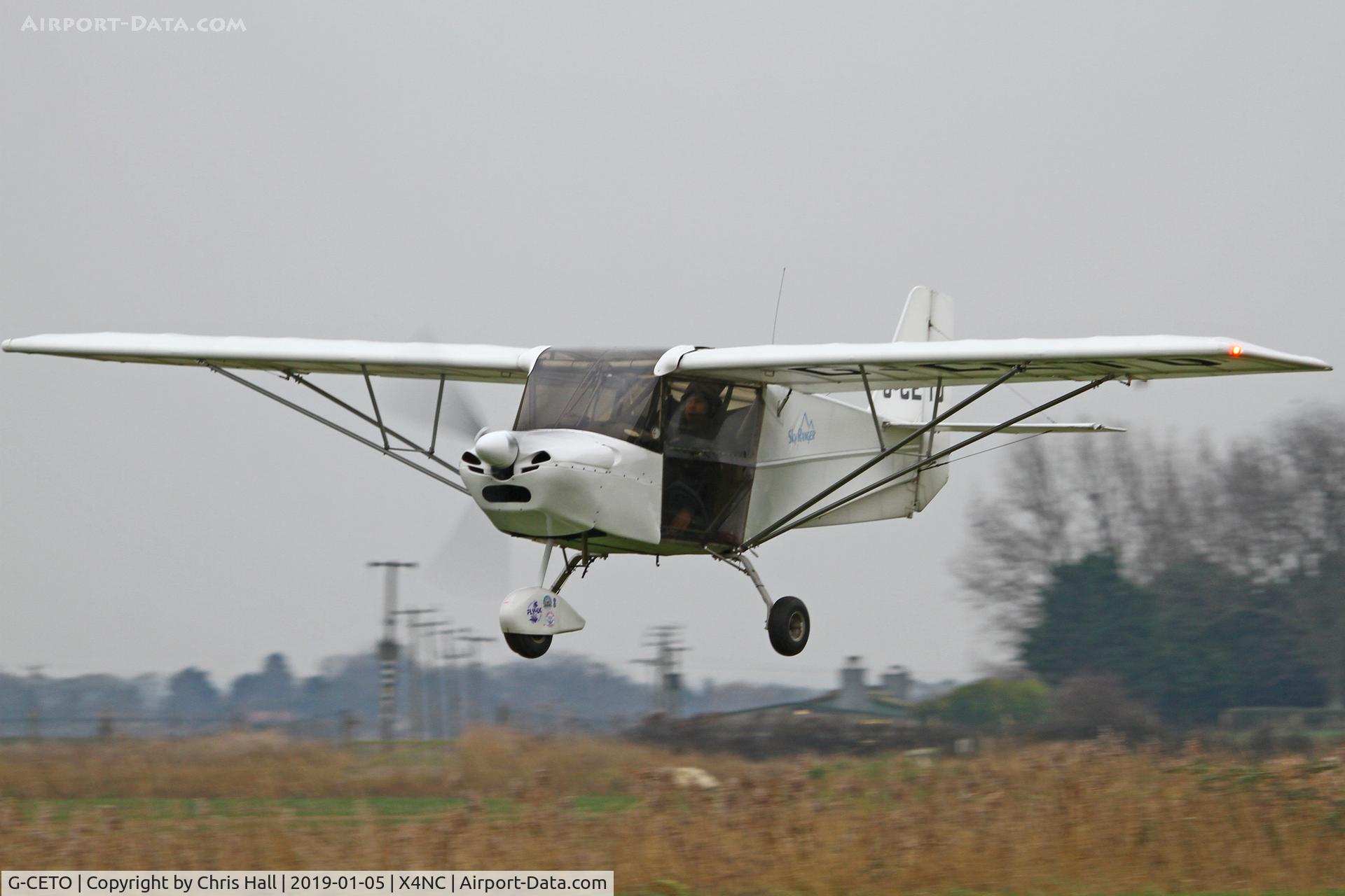 G-CETO, 2007 Skyranger Swift 912S(1) C/N BMAA/HB/541, North Coates Brass Monkey fly in 05/01/19