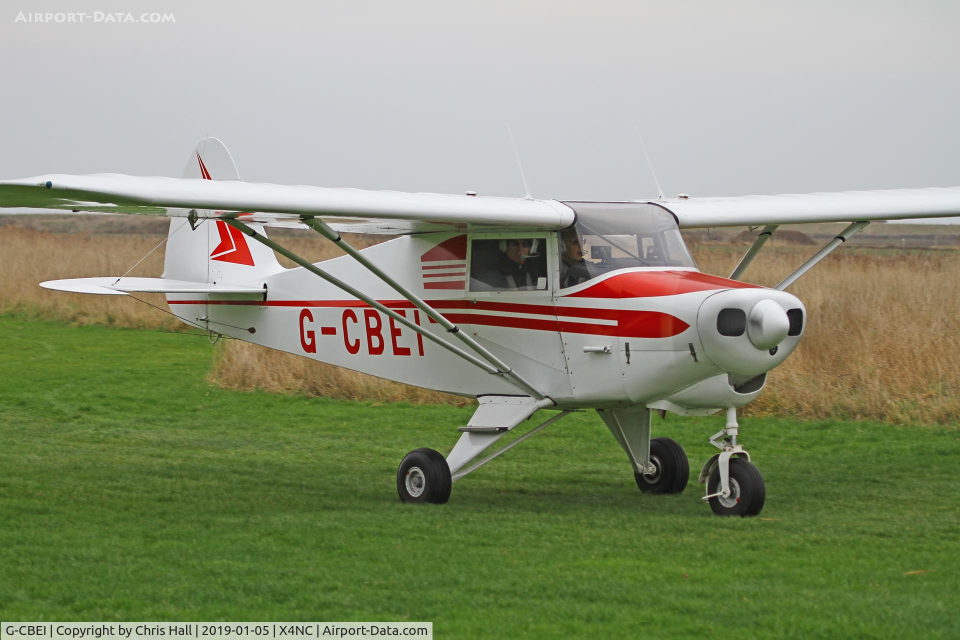 G-CBEI, 1961 Piper PA-22-108 Colt Colt C/N 22-9136, North Coates Brass Monkey fly in 05/01/19