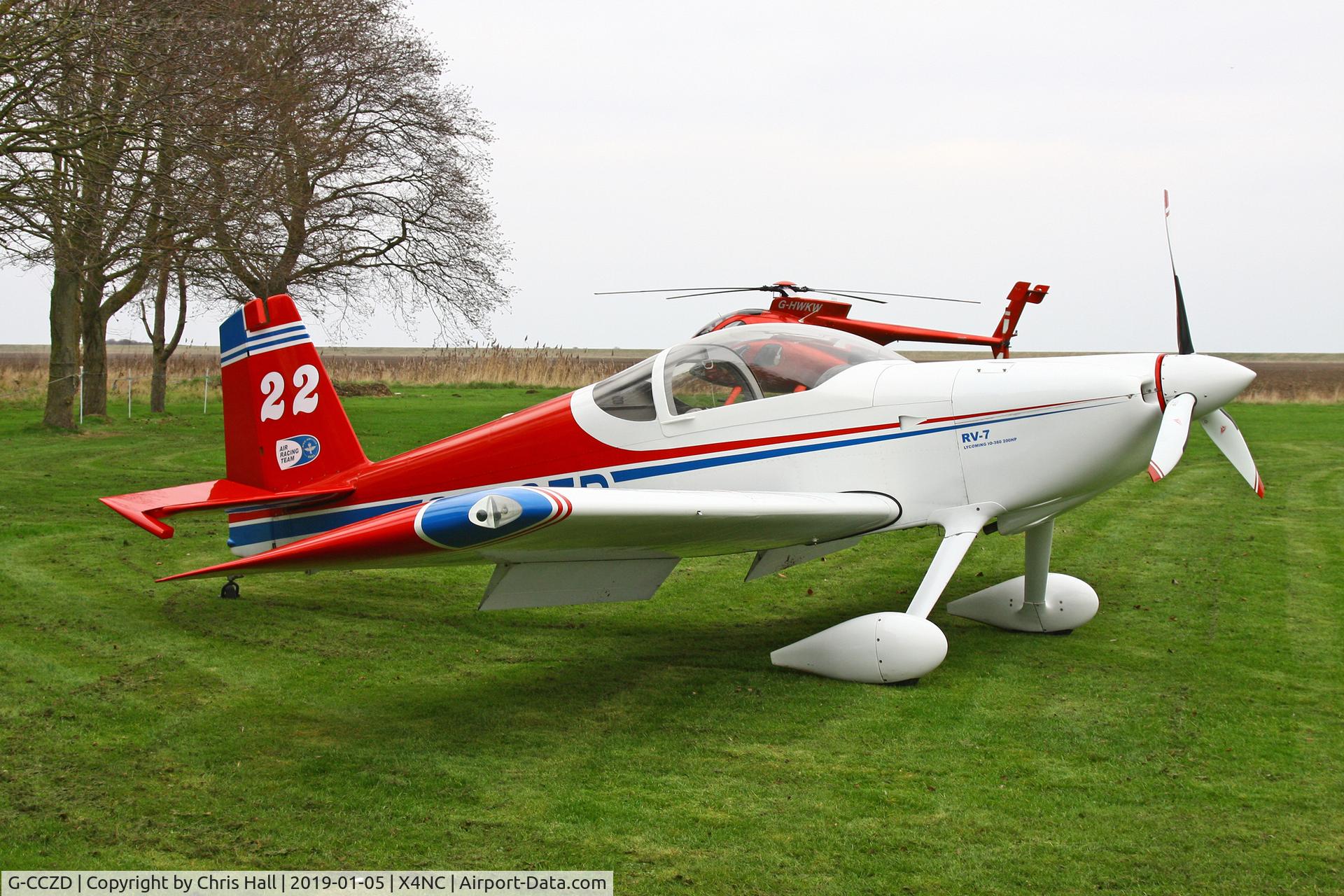 G-CCZD, 2004 Vans RV-7 C/N PFA 323-14087, North Coates Brass Monkey fly in 05/01/19