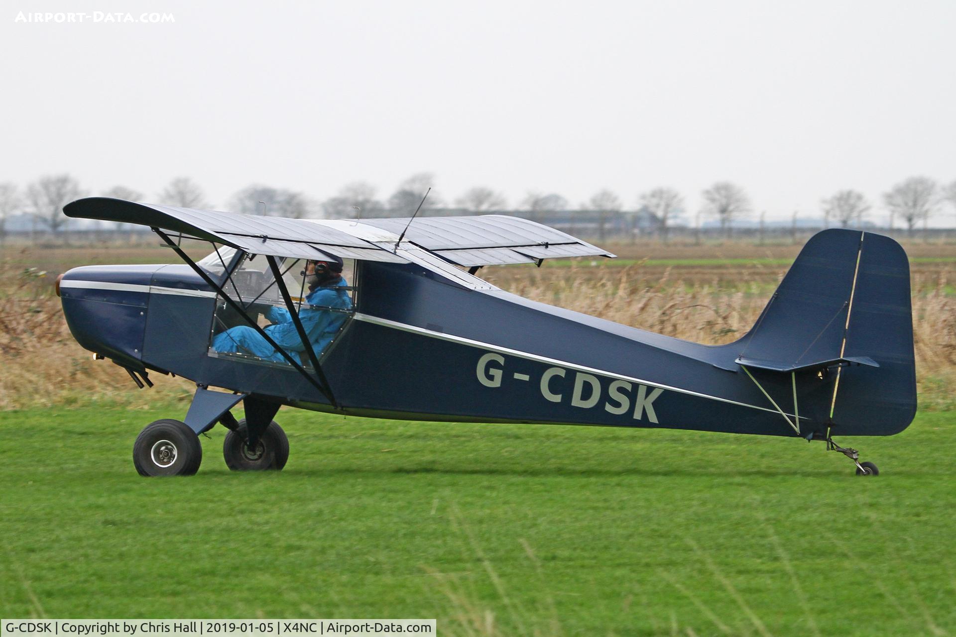 G-CDSK, 2005 Escapade Jabiru(3) C/N BMAA/HB/469, North Coates Brass Monkey fly in 05/01/19