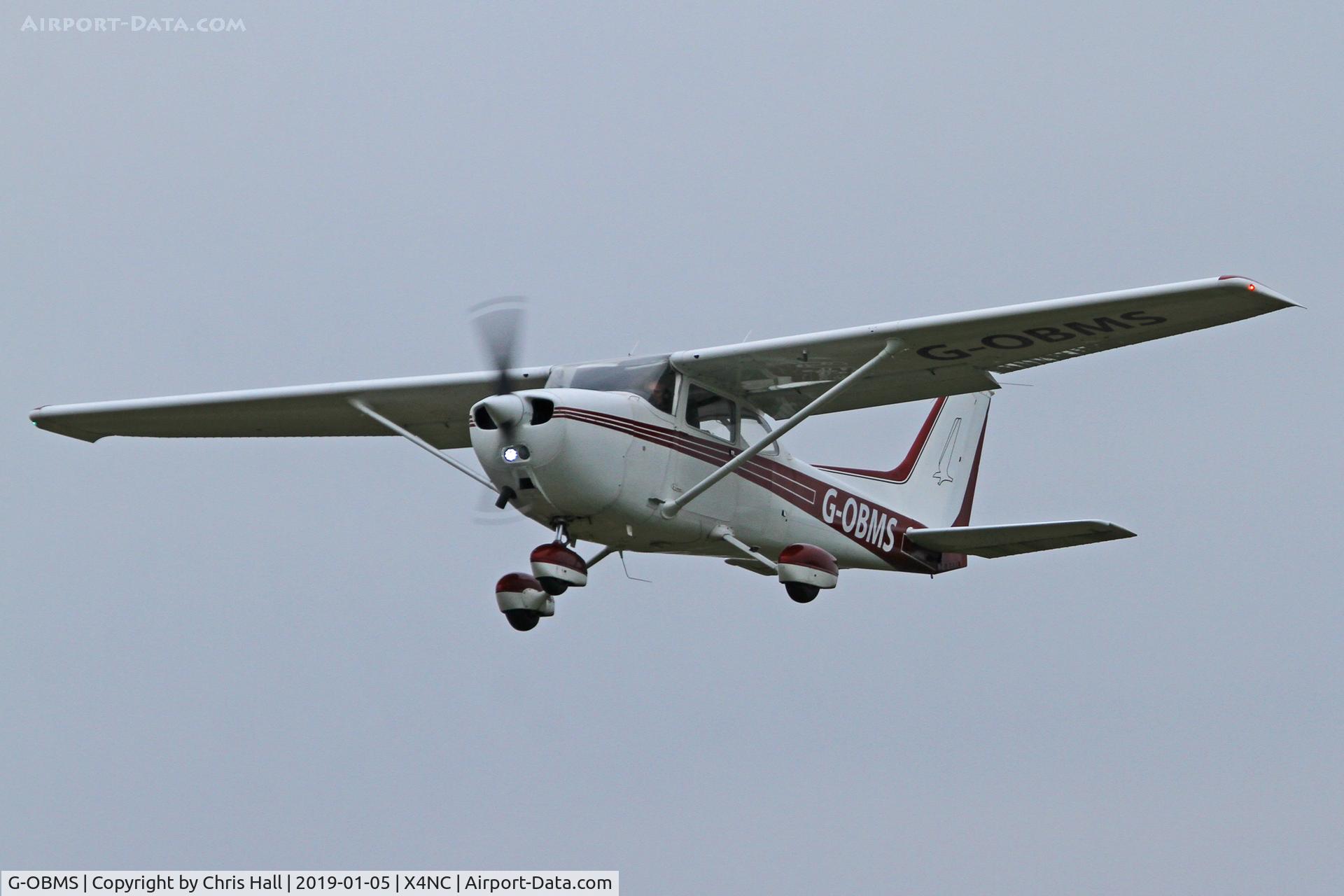 G-OBMS, 1977 Reims F172N Skyhawk C/N 1584, North Coates Brass Monkey fly in 05/01/19