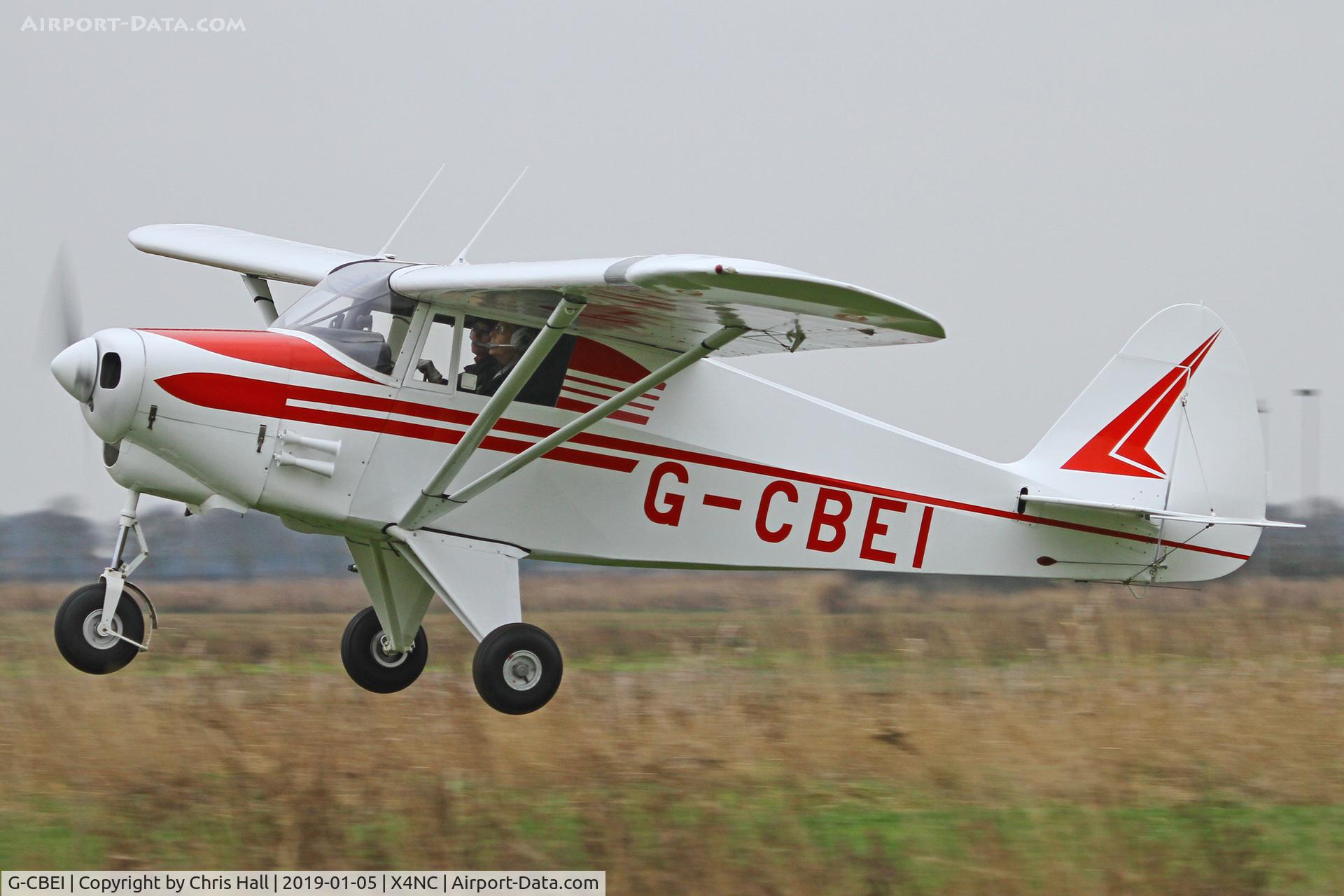 G-CBEI, 1961 Piper PA-22-108 Colt Colt C/N 22-9136, North Coates Brass Monkey fly in 05/01/19