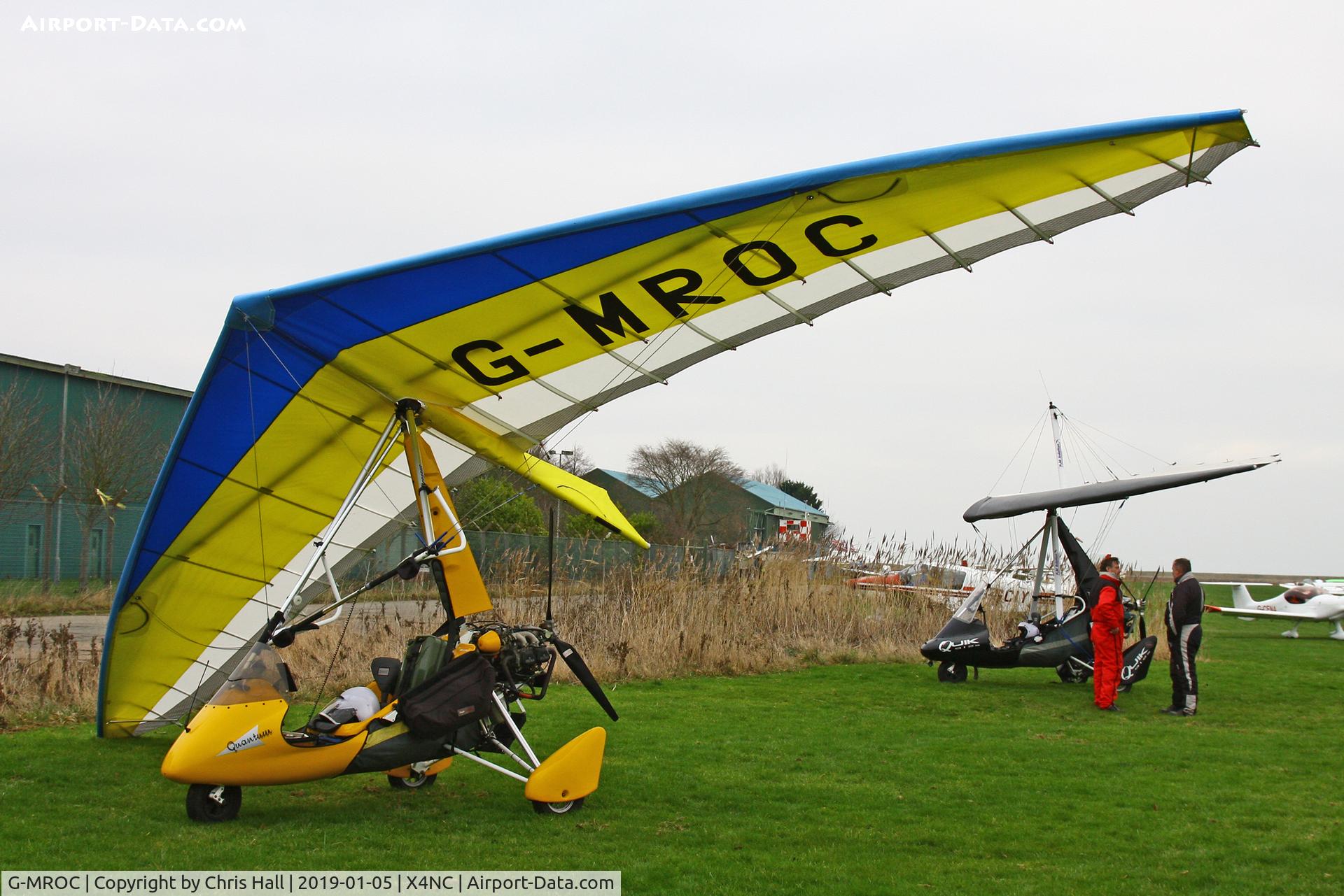 G-MROC, 1999 Pegasus Quantum 15-912 C/N 7498, North Coates Brass Monkey fly in 05/01/19