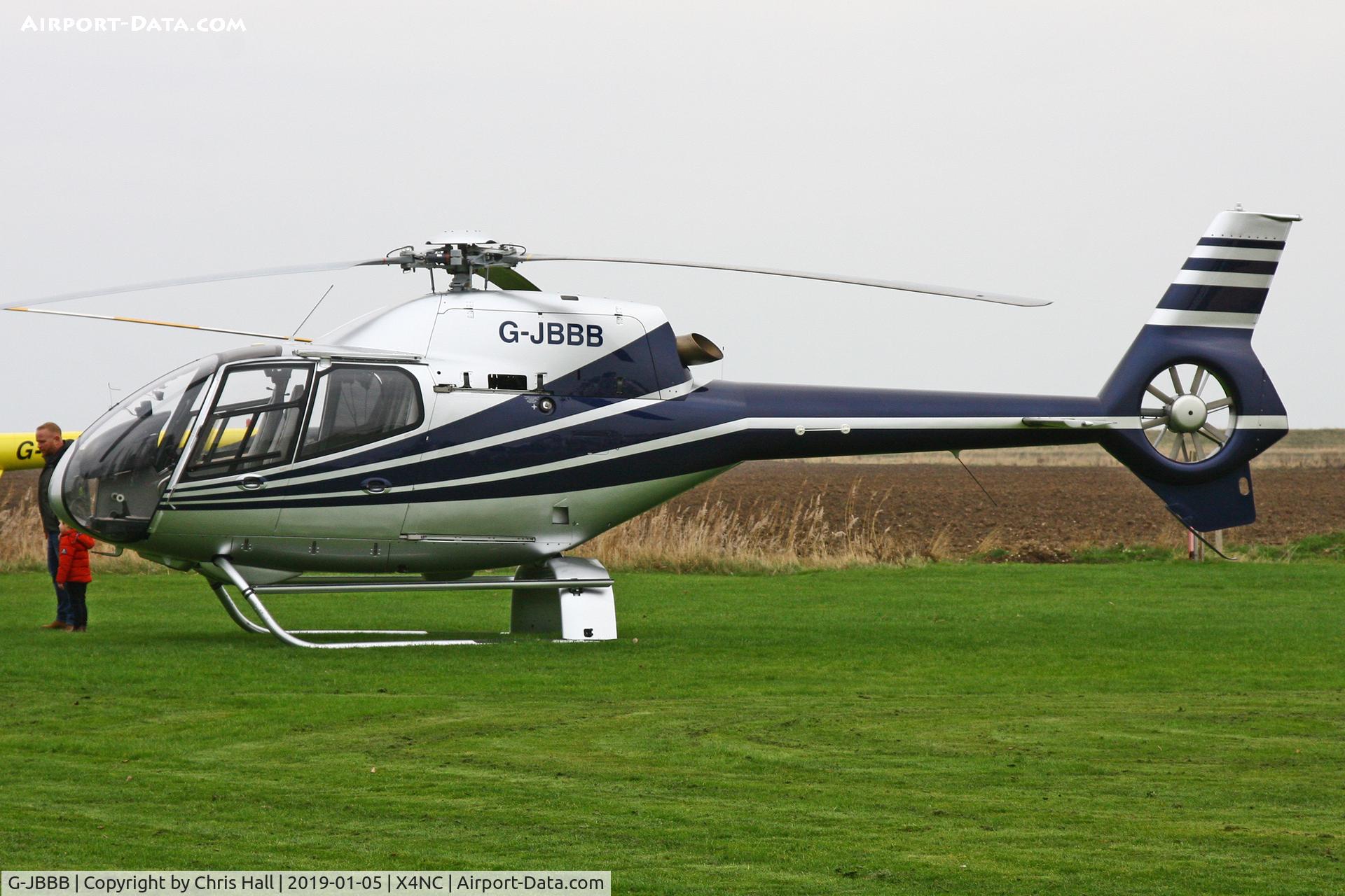 G-JBBB, 2004 Eurocopter EC-120B Colibri C/N 1380, North Coates Brass Monkey fly in 05/01/19