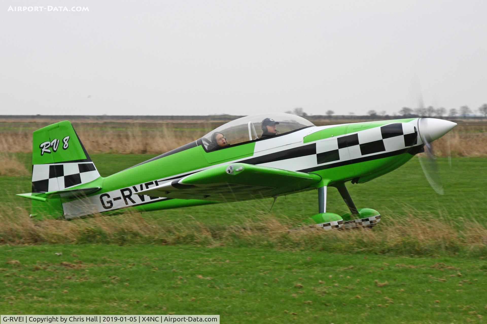 G-RVEI, 2011 Vans RV-8 C/N LAA 303-14961, North Coates Brass Monkey fly in 05/01/19
