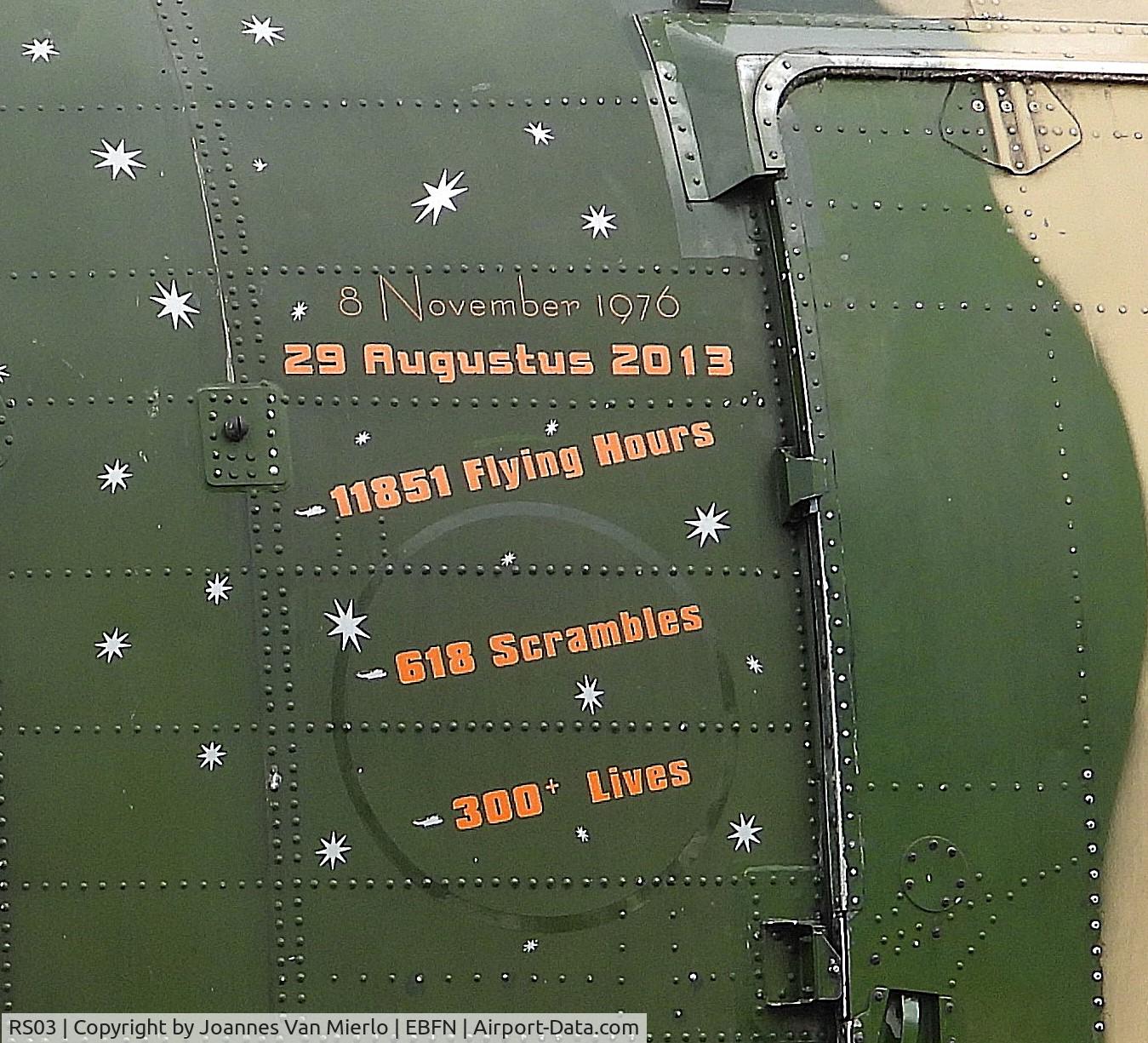 RS03, 1976 Westland Sea King Mk.48 C/N WA833, RS-03 final achievement review