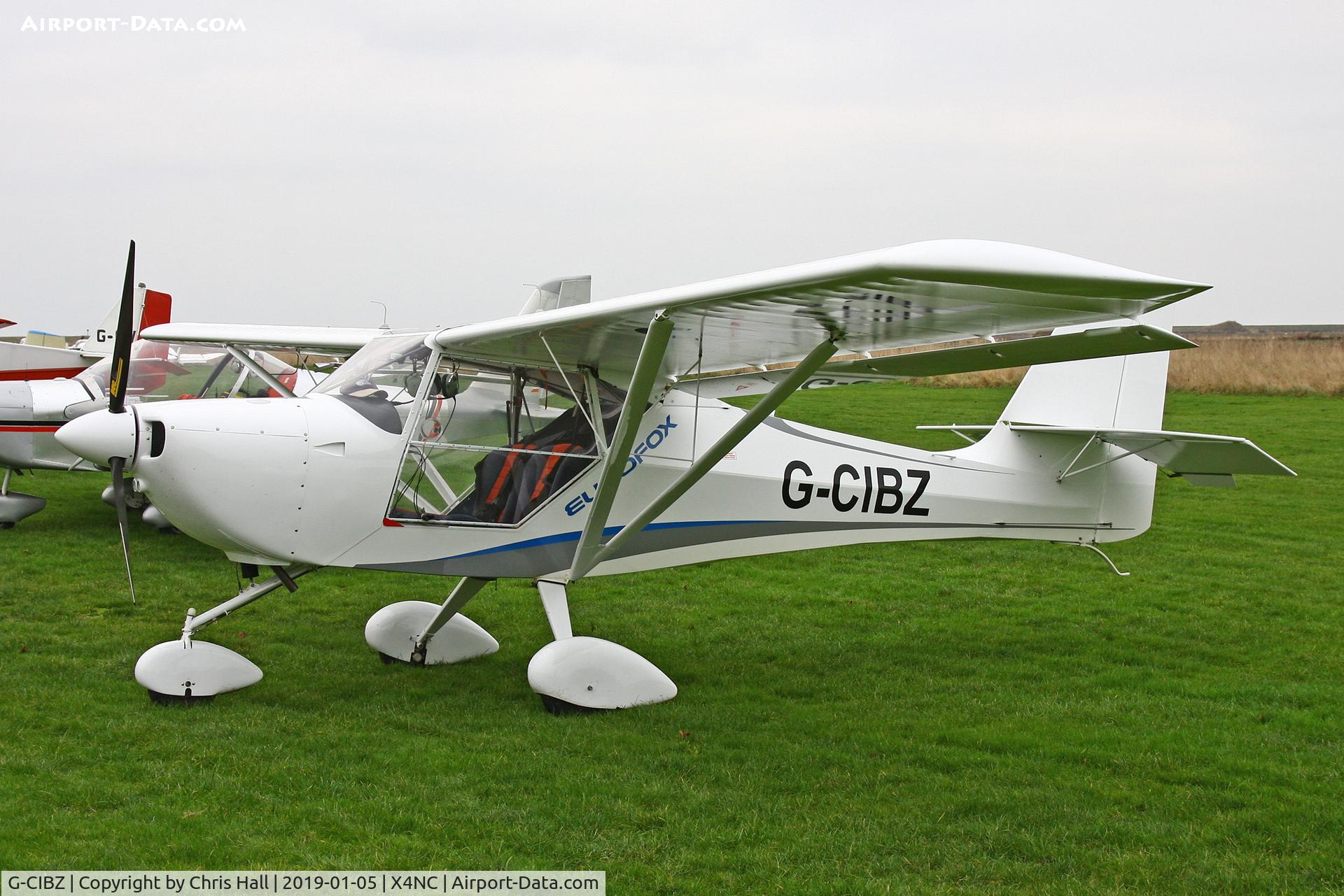 G-CIBZ, 2013 Eurofox 912S C/N BMAA/HB/642, North Coates Brass Monkey fly in 05/01/19