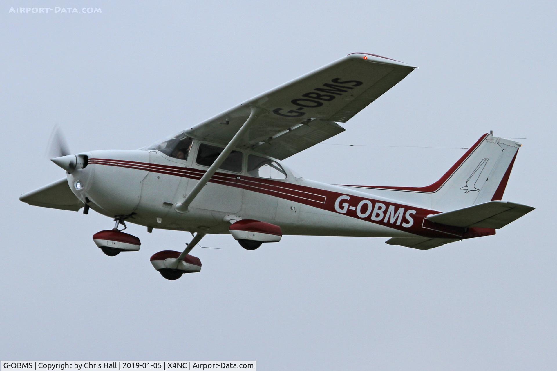 G-OBMS, 1977 Reims F172N Skyhawk C/N 1584, North Coates Brass Monkey fly in 05/01/19
