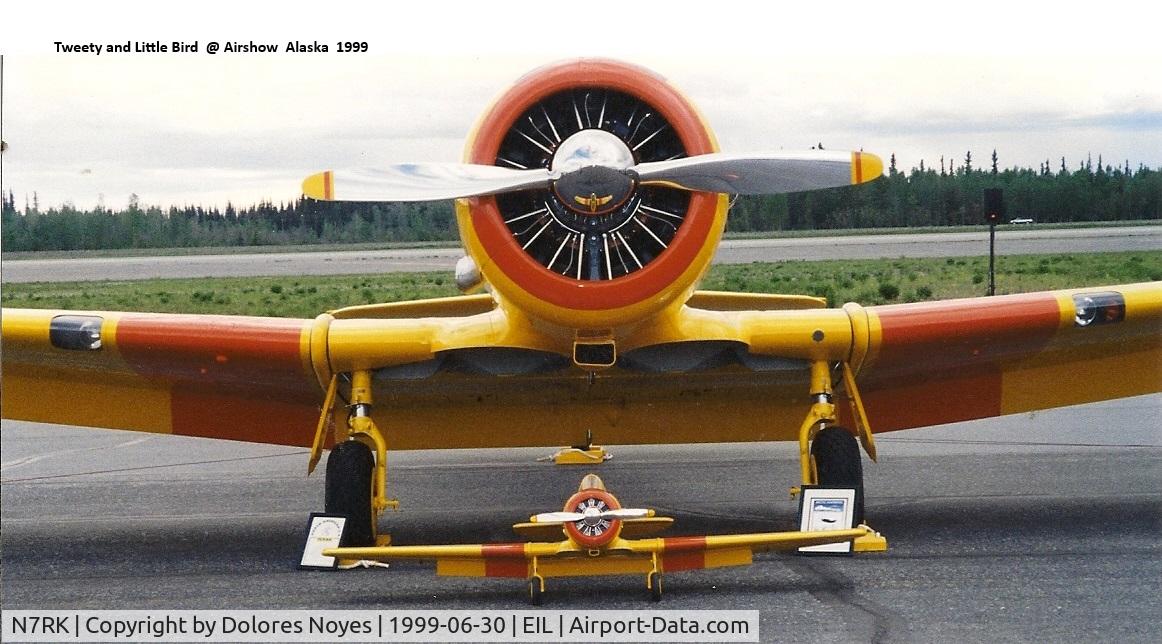 N7RK, North American AT-6D C/N 42-84779, Tweety and Little Bird @ Airshow