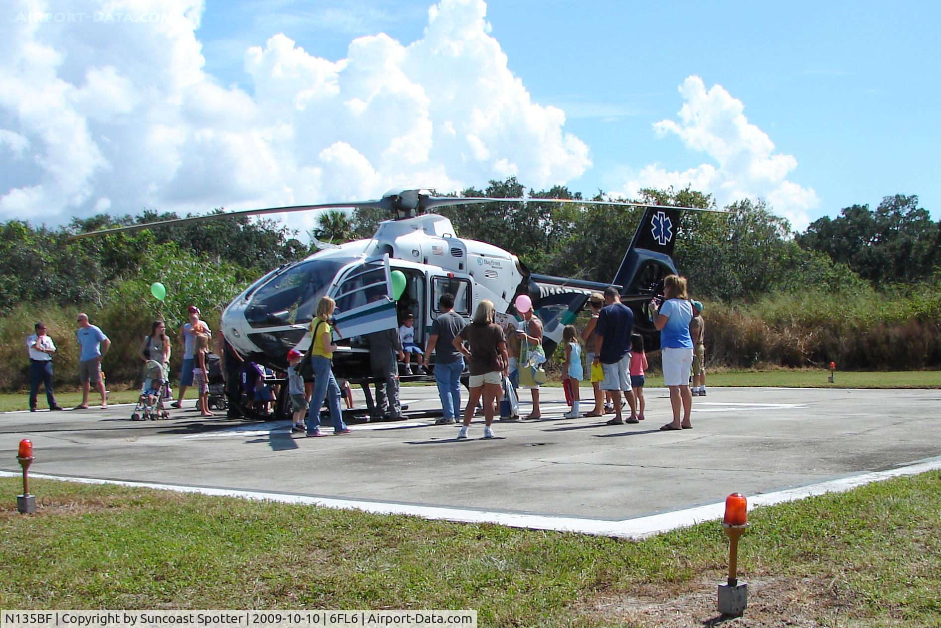 N135BF, 2006 Eurocopter EC-135P-2 C/N 0490, Bayflite 2 on display at the Sarasota County Fire Department Open House