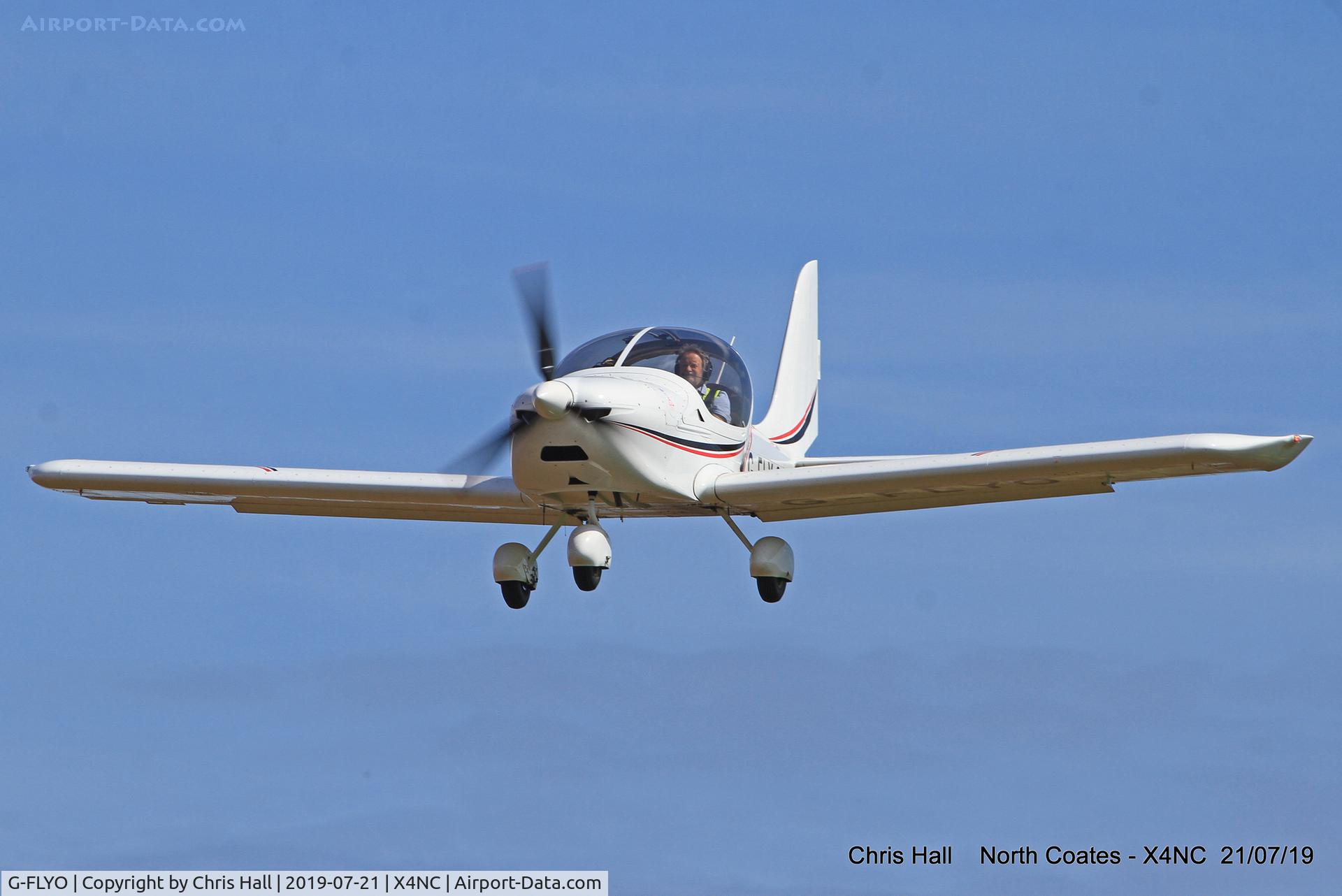 G-FLYO, 2014 Evektor-Aerotechnik EV-97 Eurostar SL C/N 2014-4205, North Coates summer fly in