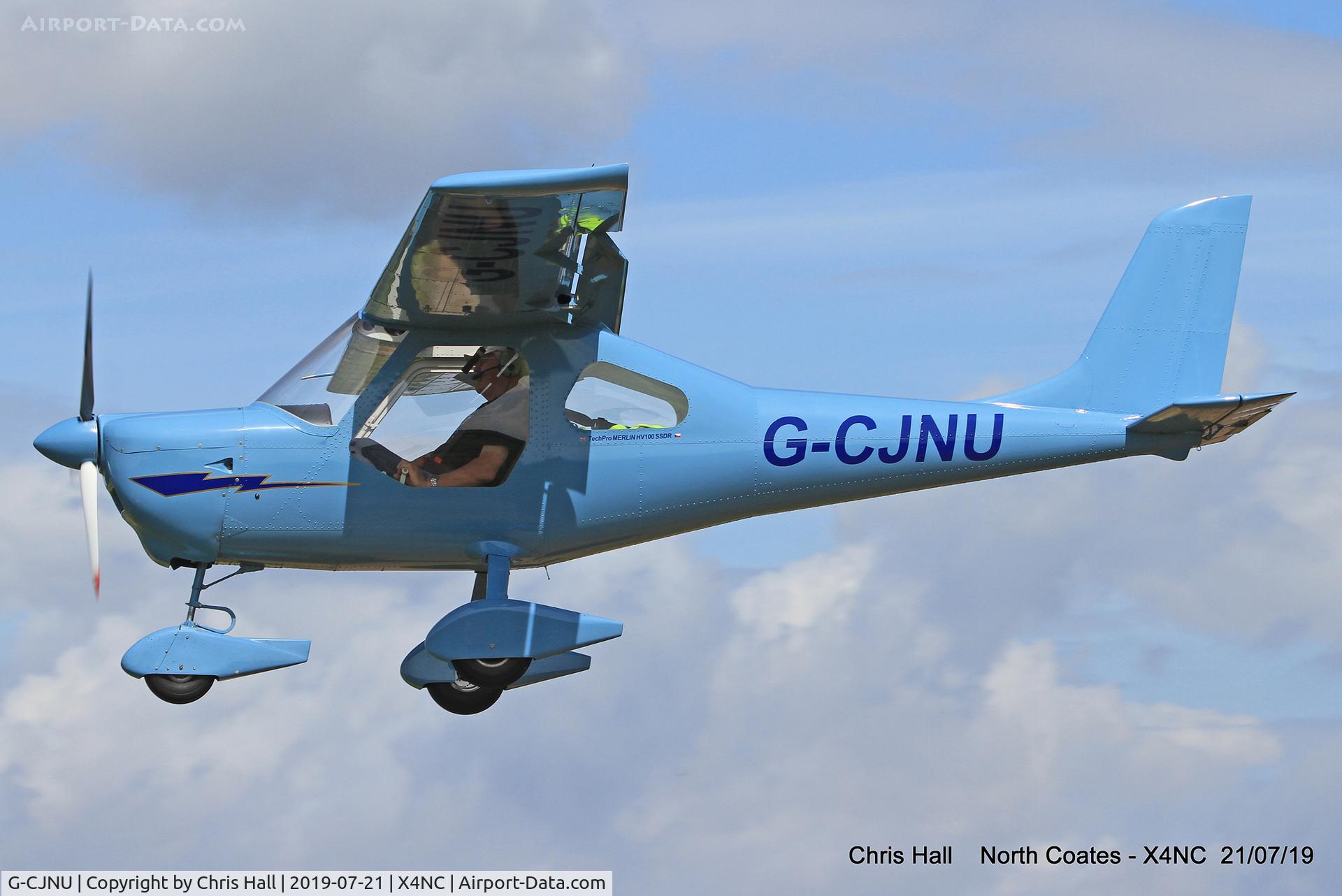 G-CJNU, 2016 Techpro Aviation Merlin 100UL C/N HV-22, North Coates summer fly in