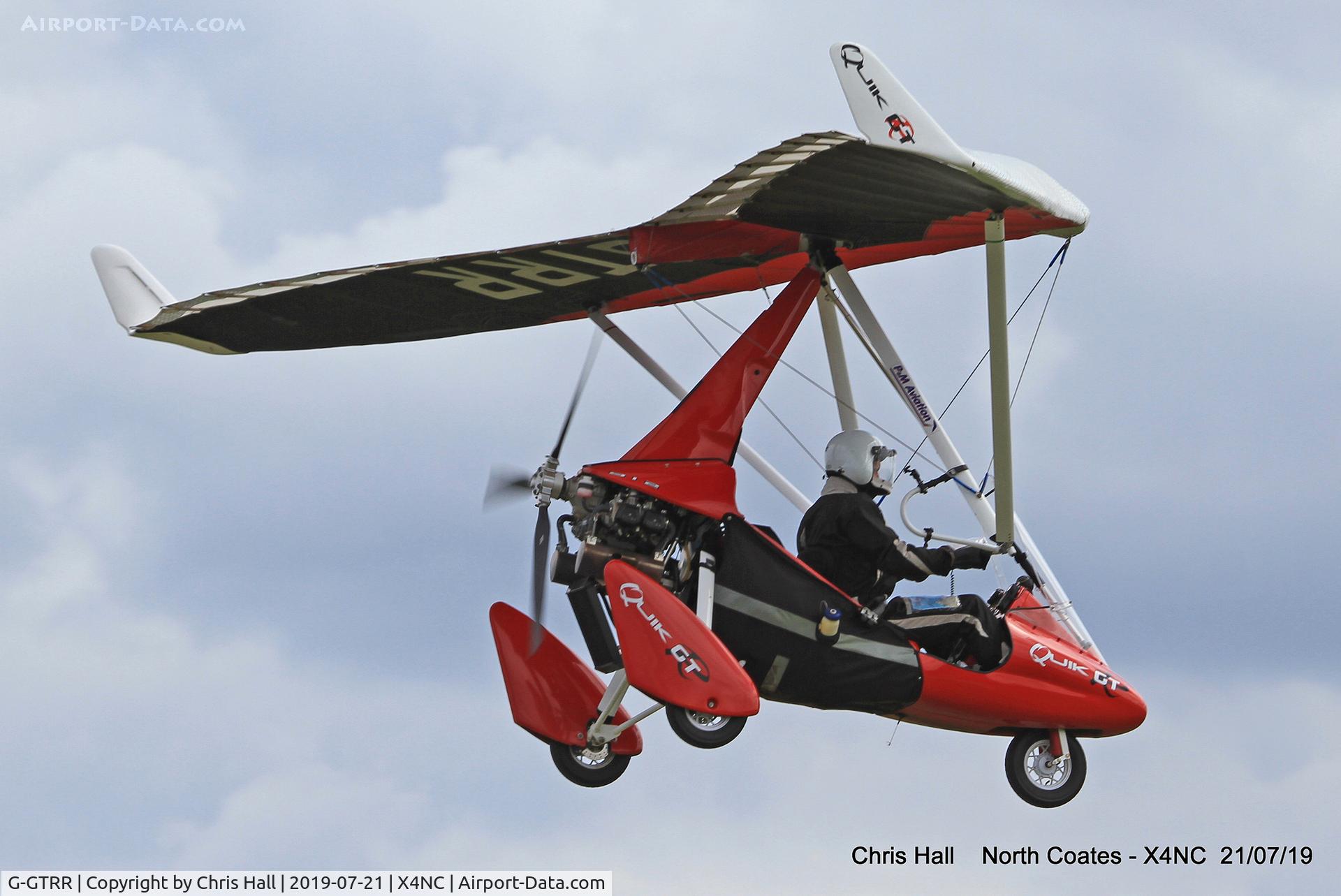 G-GTRR, 2012 P&M Aviation Quik GTR C/N 8618, North Coates summer fly in