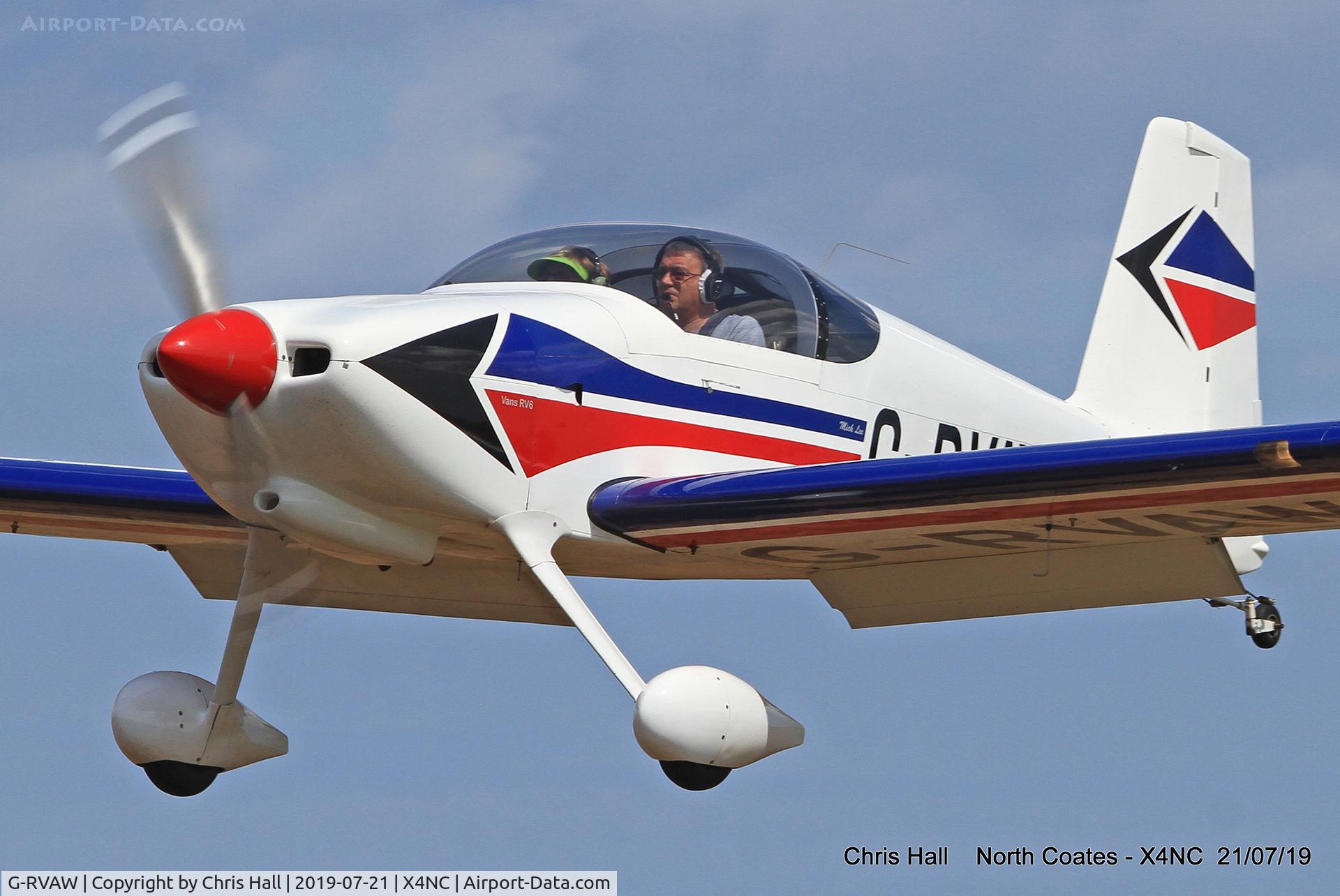 G-RVAW, 2000 Vans RV-6 C/N PFA 181-13234, North Coates summer fly in