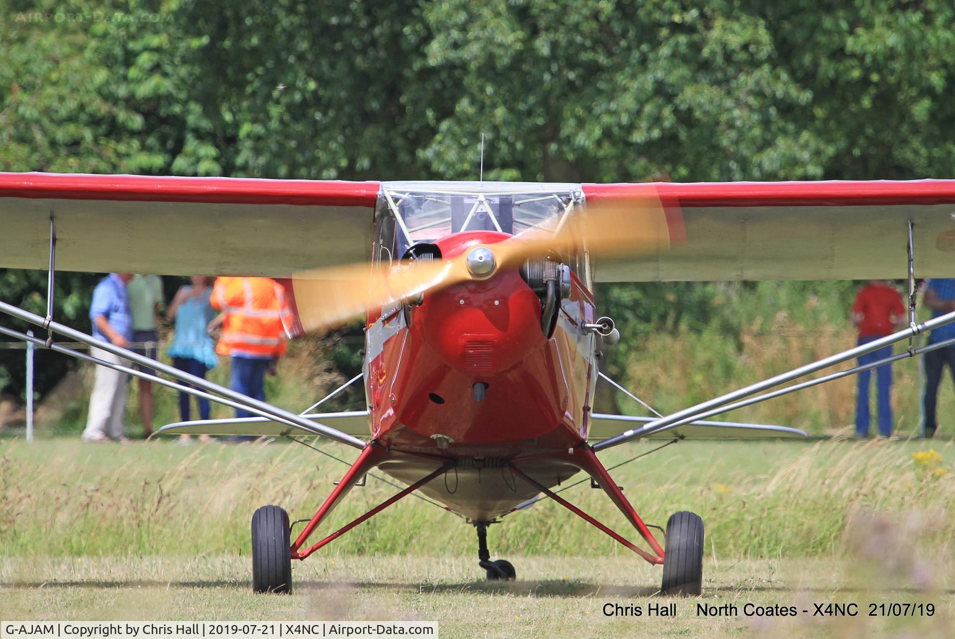 G-AJAM, 1946 Auster J-2 Arrow C/N 2371, North Coates summer fly in