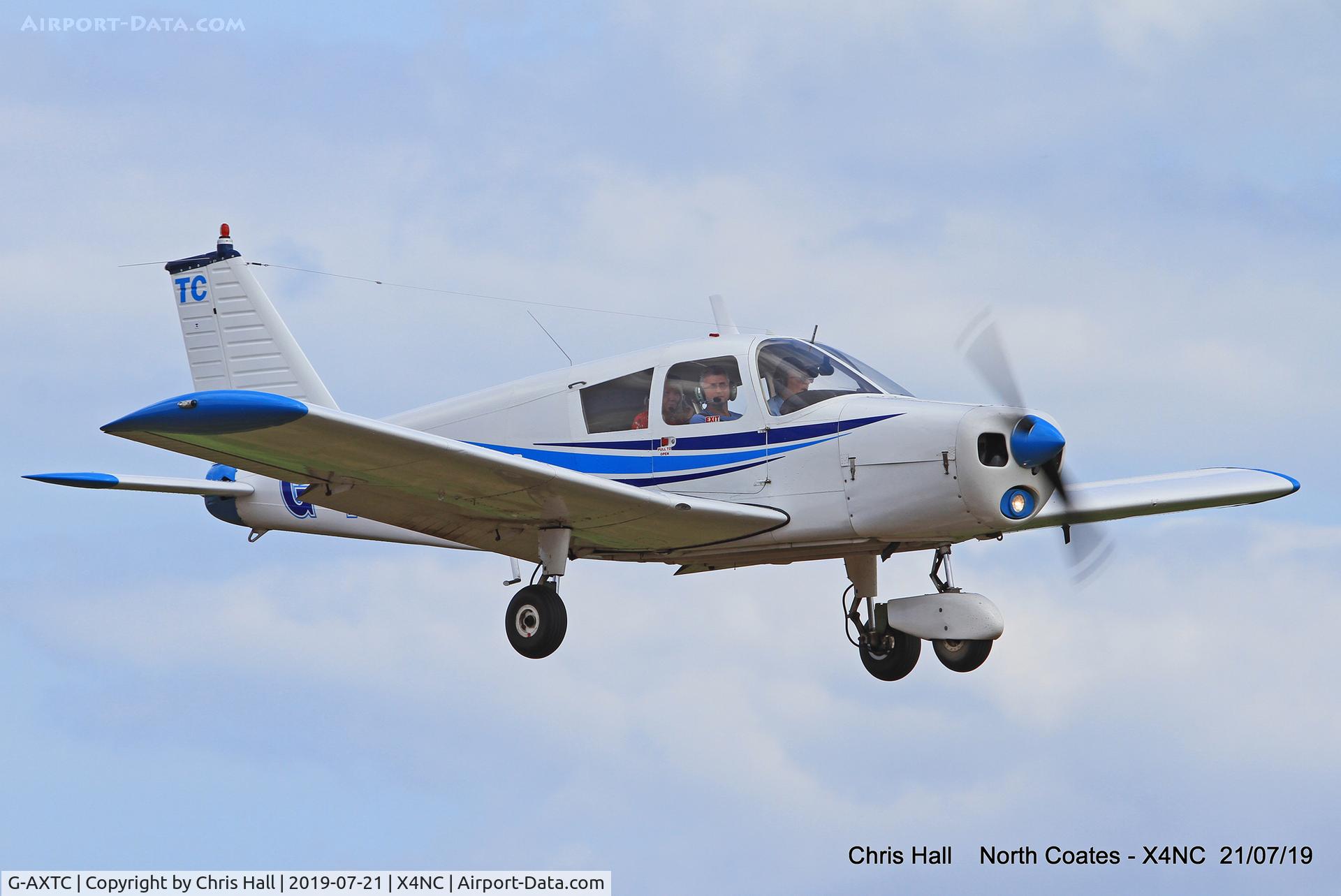 G-AXTC, 1969 Piper PA-28-140 Cherokee C/N 28-26265, North Coates summer fly in