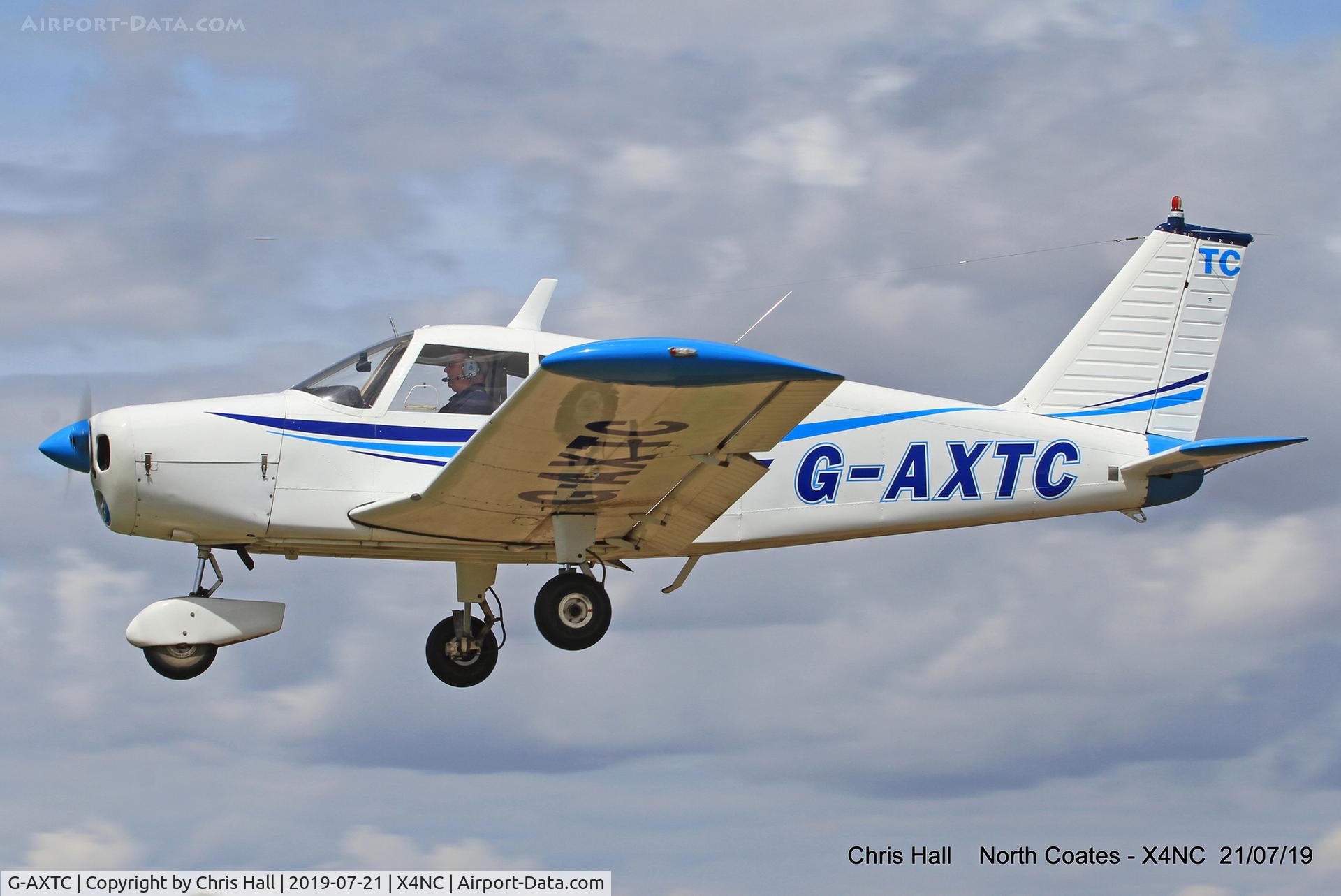 G-AXTC, 1969 Piper PA-28-140 Cherokee C/N 28-26265, North Coates summer fly in