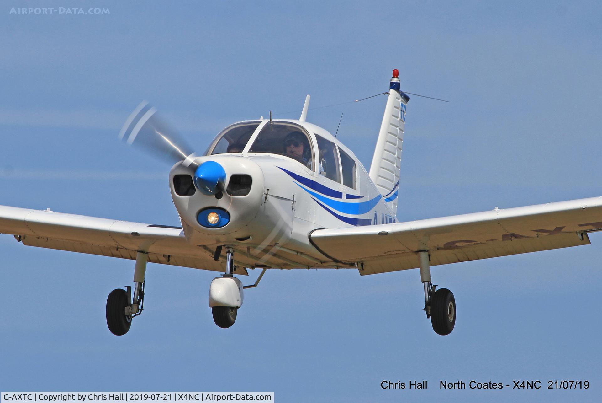 G-AXTC, 1969 Piper PA-28-140 Cherokee C/N 28-26265, North Coates summer fly in