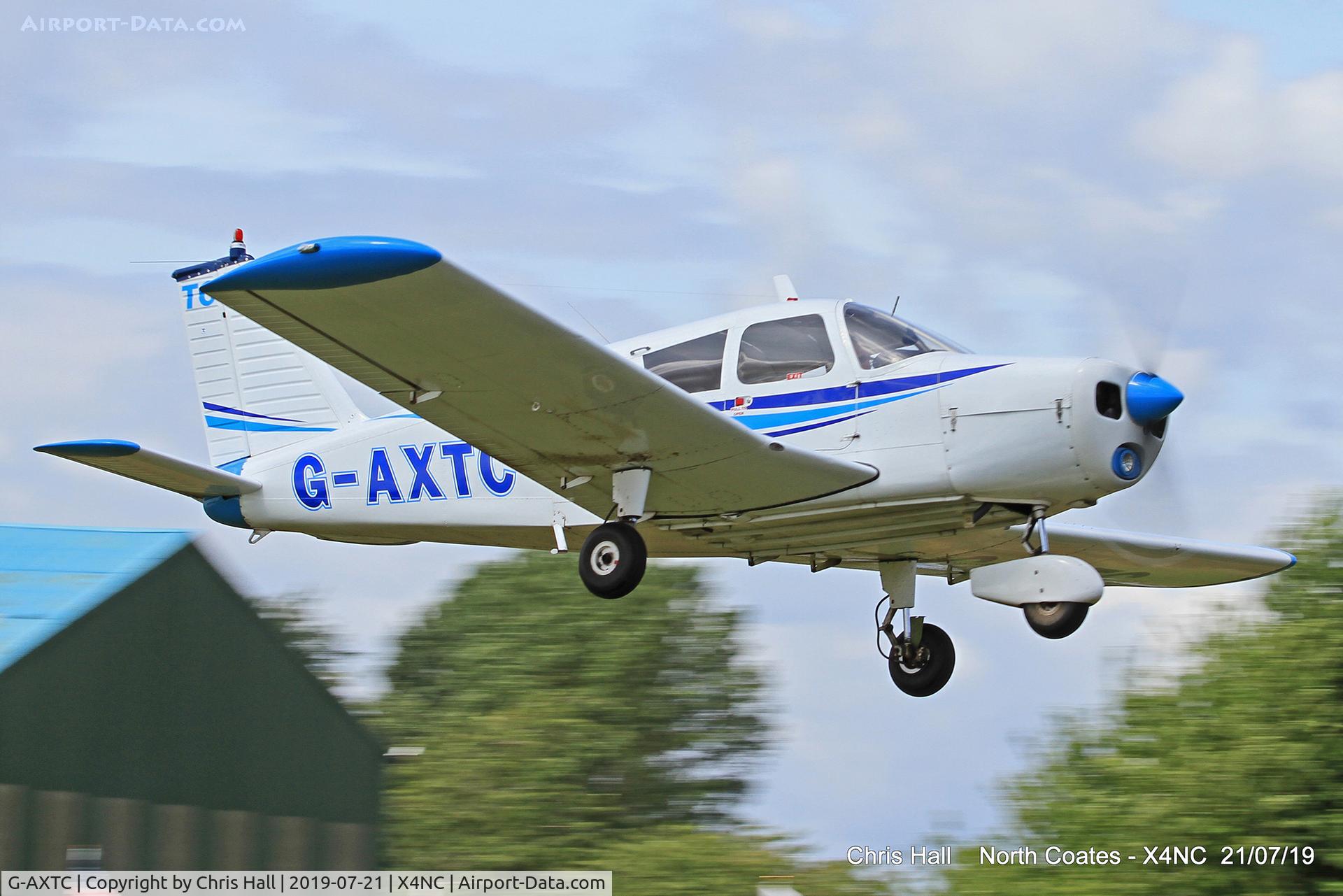 G-AXTC, 1969 Piper PA-28-140 Cherokee C/N 28-26265, North Coates summer fly in