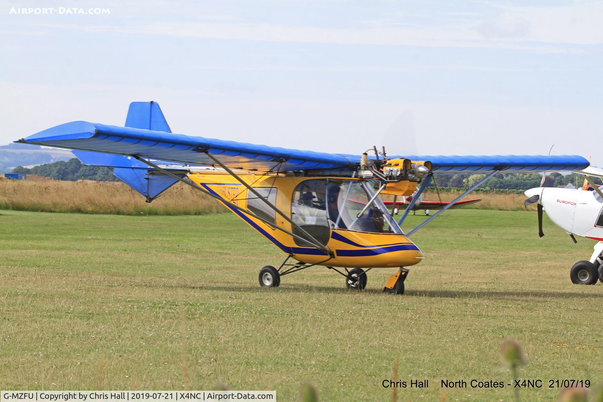 G-MZFU, 1997 Thruster T600N 450 JAB C/N 9047-T600N-004, North Coates summer fly in
