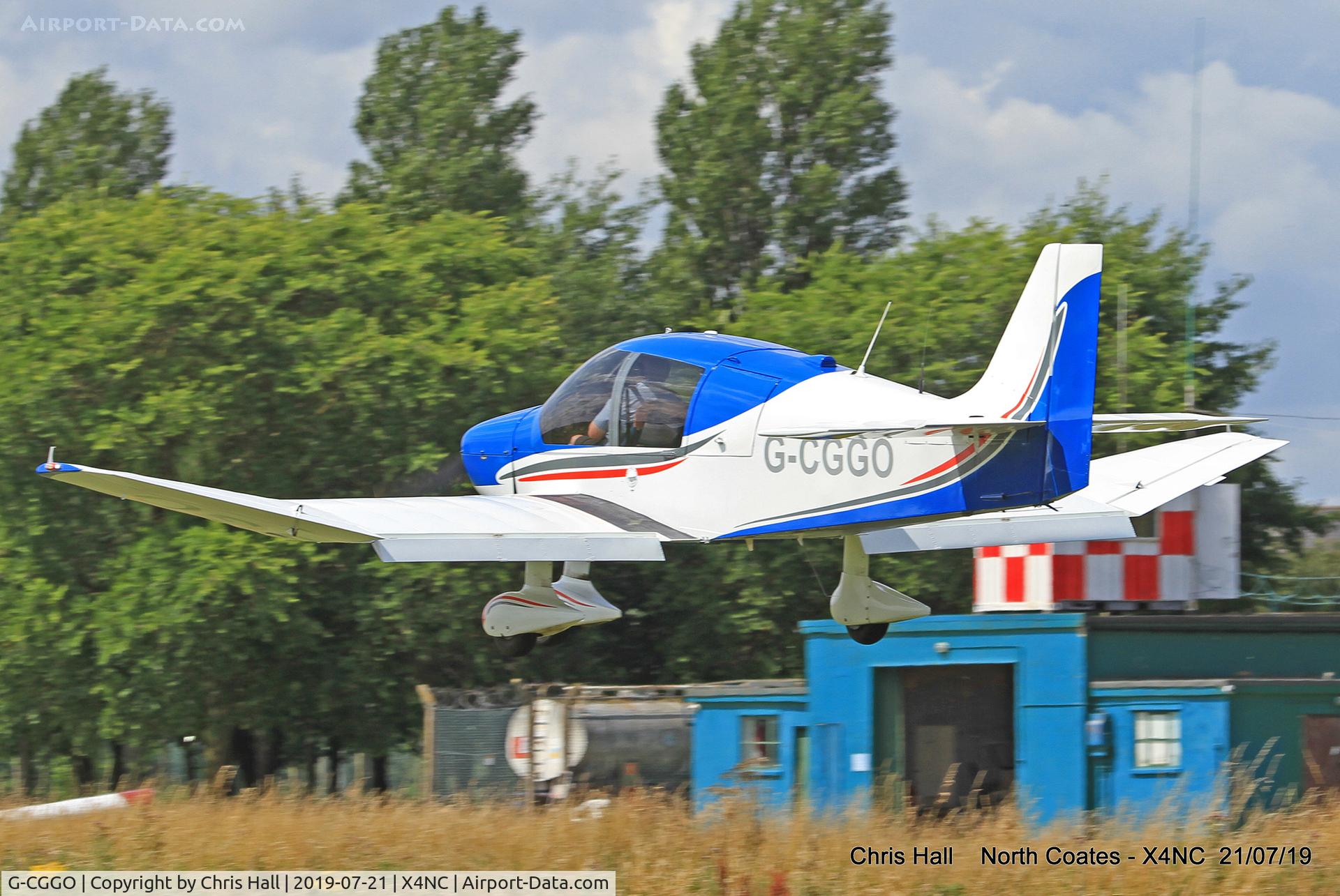 G-CGGO, 1987 Robin DR-400-180 Regent Regent C/N 1756, North Coates summer fly in