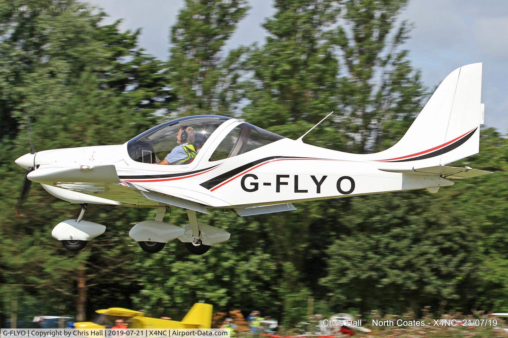 G-FLYO, 2014 Evektor-Aerotechnik EV-97 Eurostar SL C/N 2014-4205, North Coates summer fly in