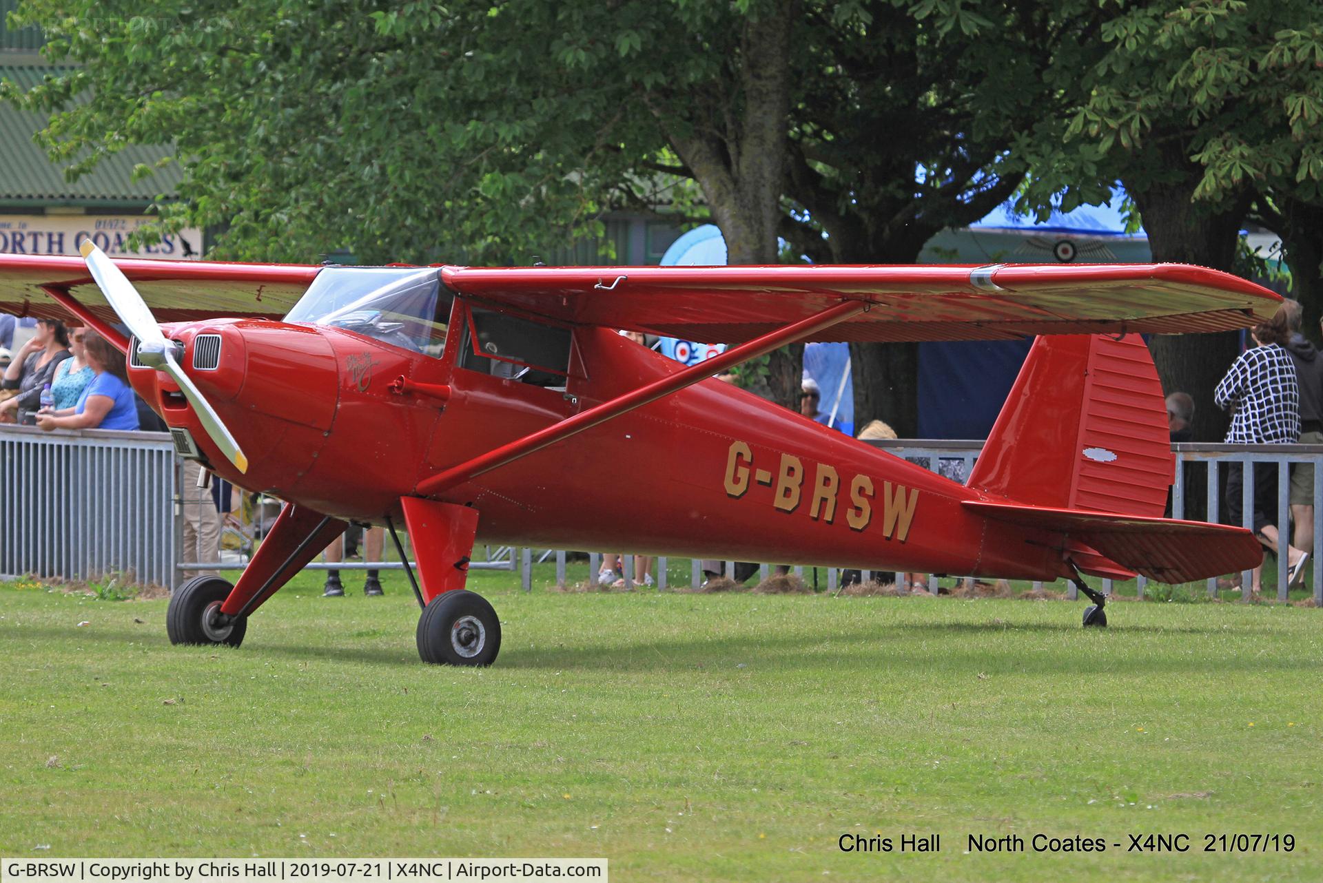 G-BRSW, 1946 Luscombe 8A C/N 3249, North Coates summer fly in