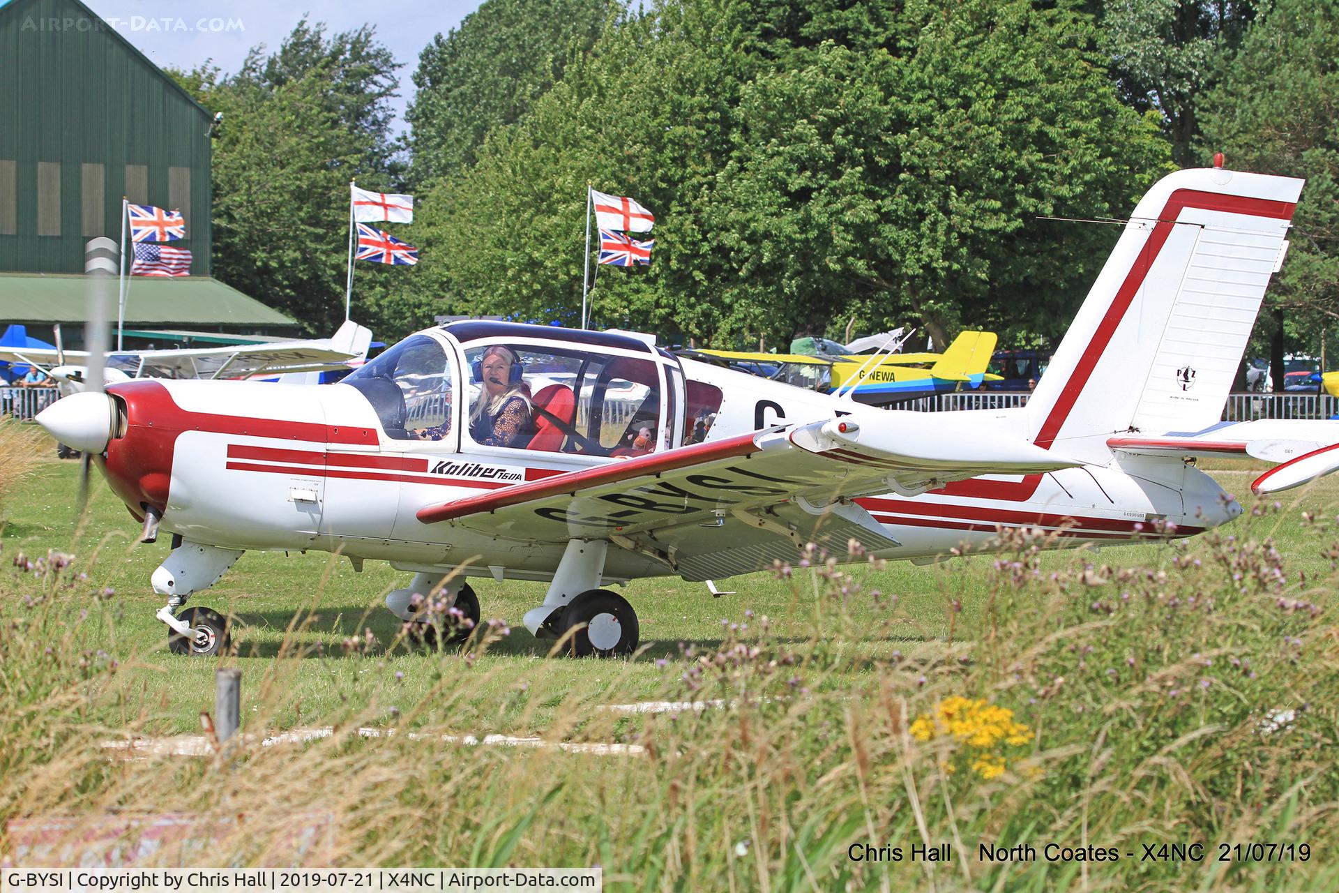 G-BYSI, 1999 PZL-Okecie PZL-110 Koliber 160A C/N 04990081, North Coates summer fly in