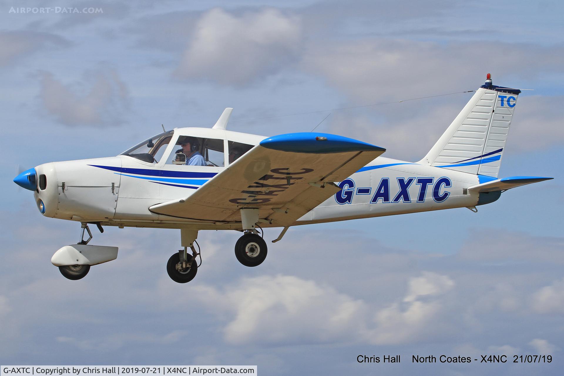 G-AXTC, 1969 Piper PA-28-140 Cherokee C/N 28-26265, North Coates summer fly in