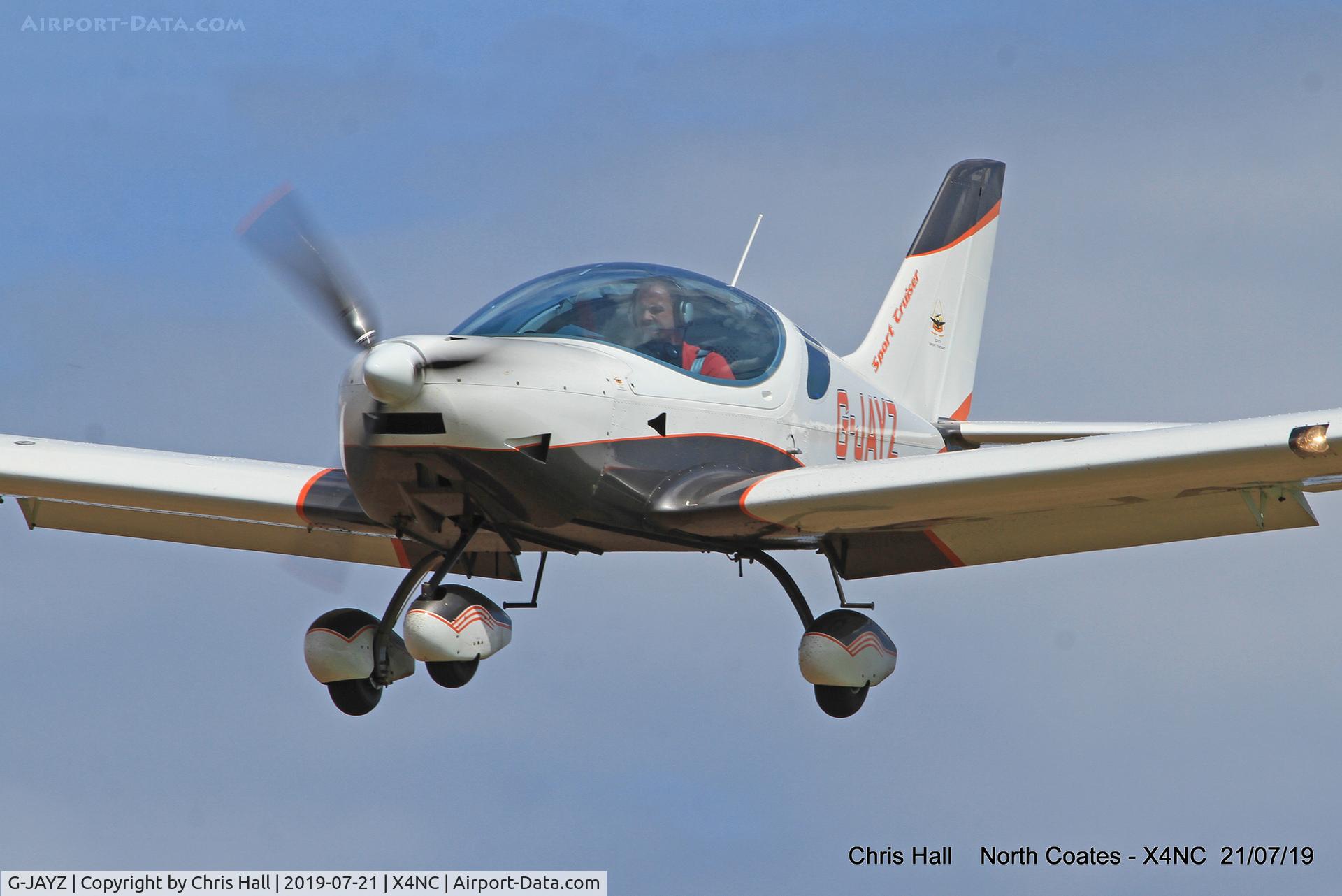 G-JAYZ, 2011 CZAW SportCruiser C/N PFA 338-14670, North Coates summer fly in