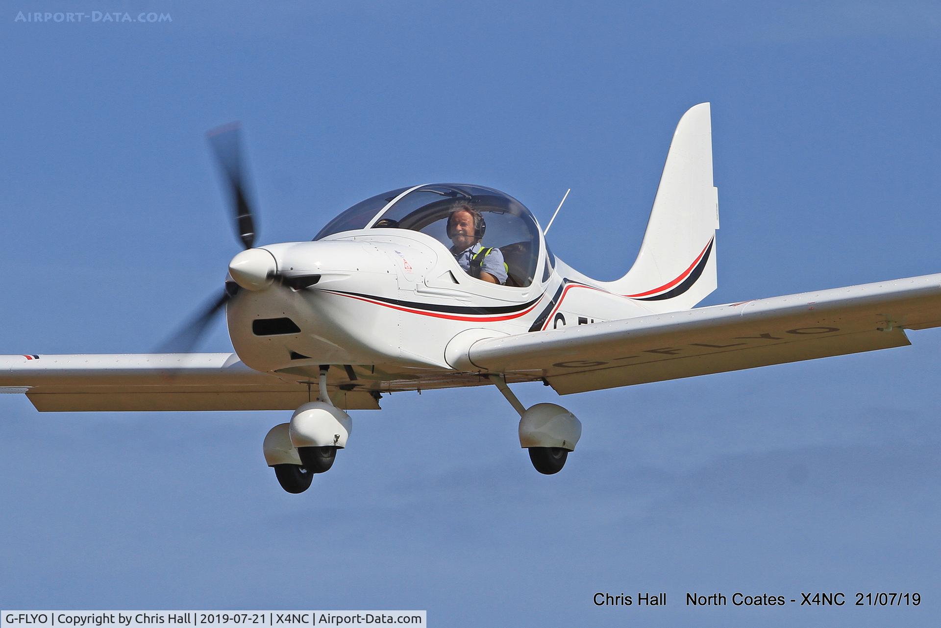 G-FLYO, 2014 Evektor-Aerotechnik EV-97 Eurostar SL C/N 2014-4205, North Coates summer fly in