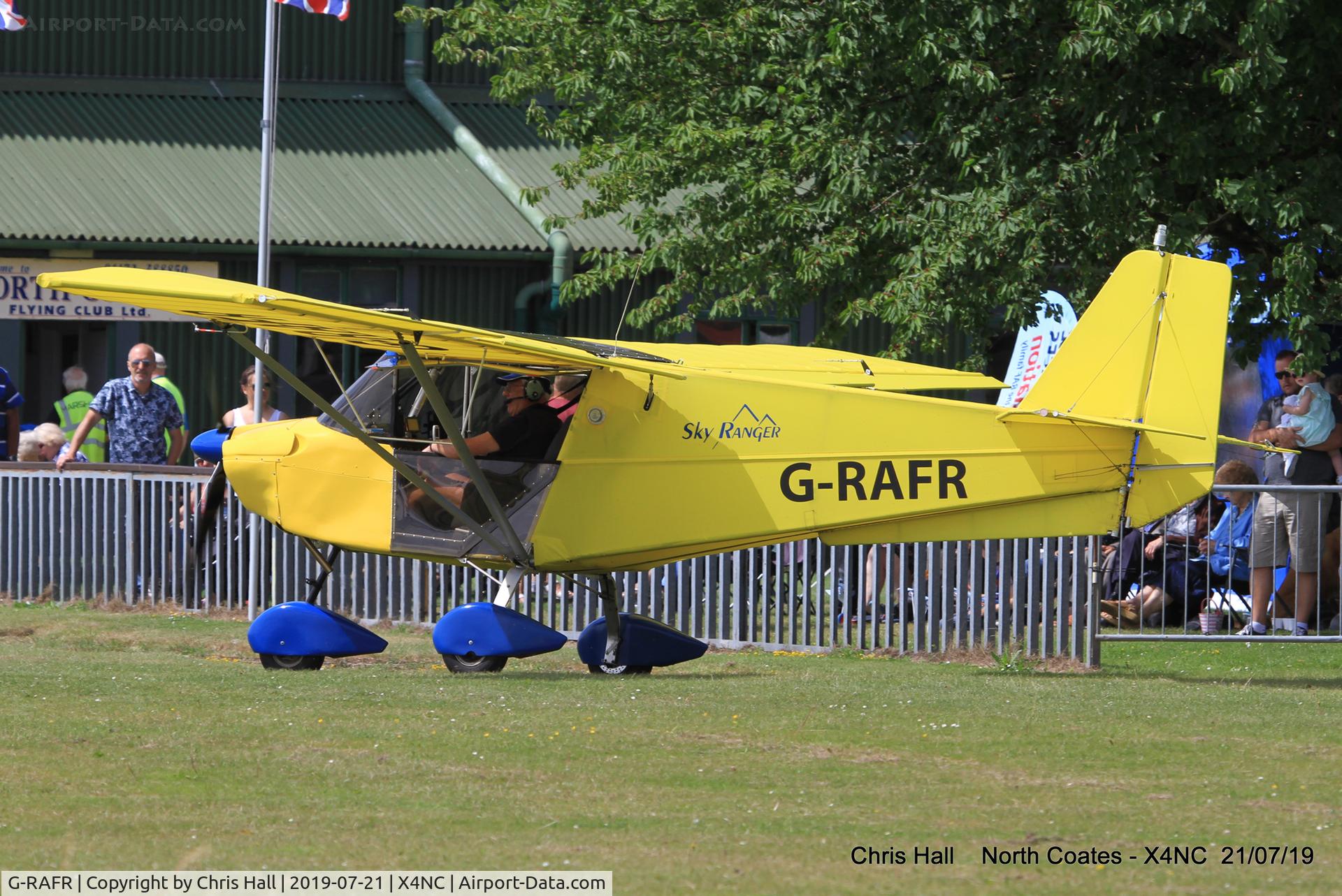 G-RAFR, 2004 Skyranger J2.2(1) C/N BMAA/HB/410, North Coates summer fly in