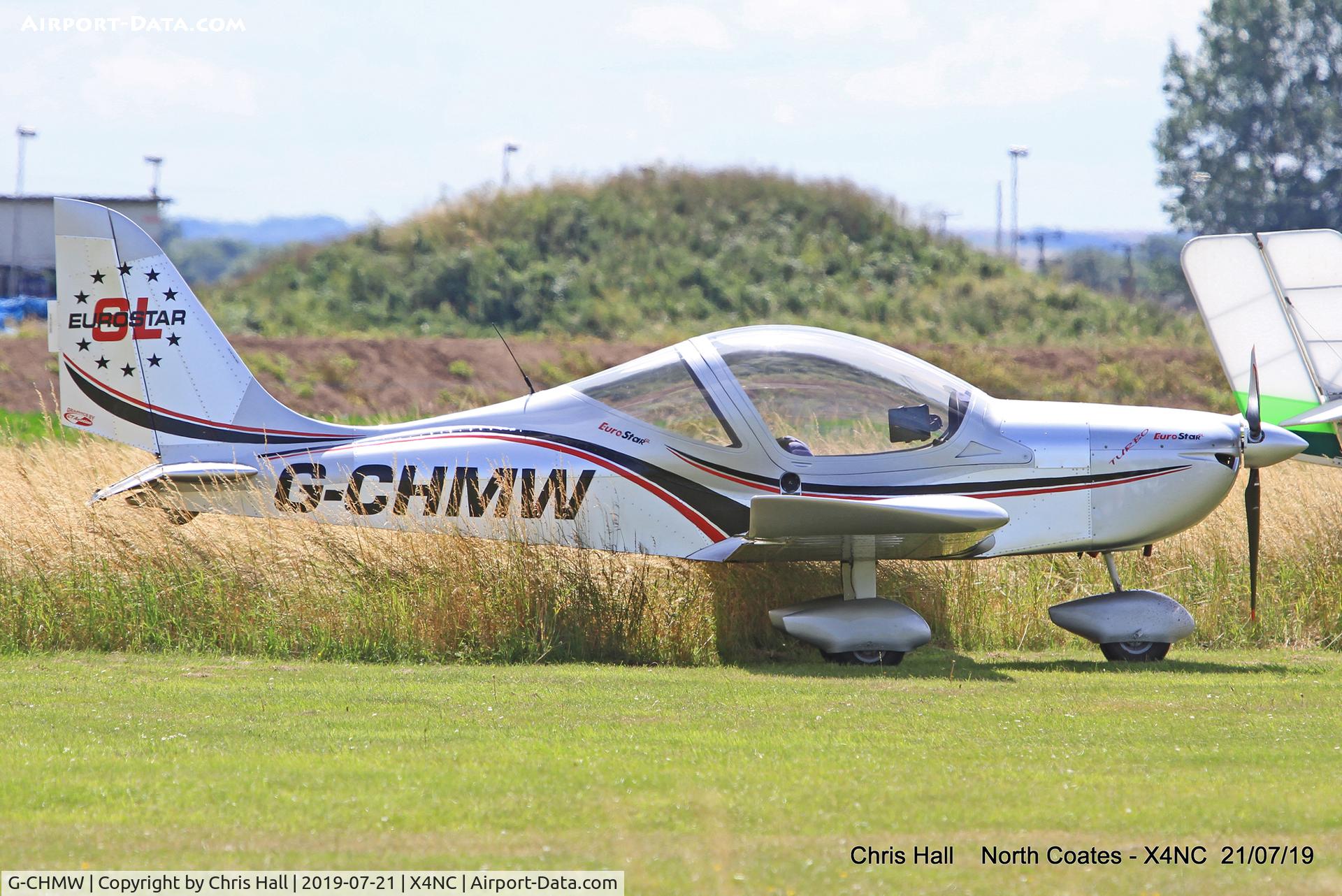 G-CHMW, 2013 Aerotechnik EV-97 Eurostar SL C/N LAA 315B-15158, North Coates summer fly in
