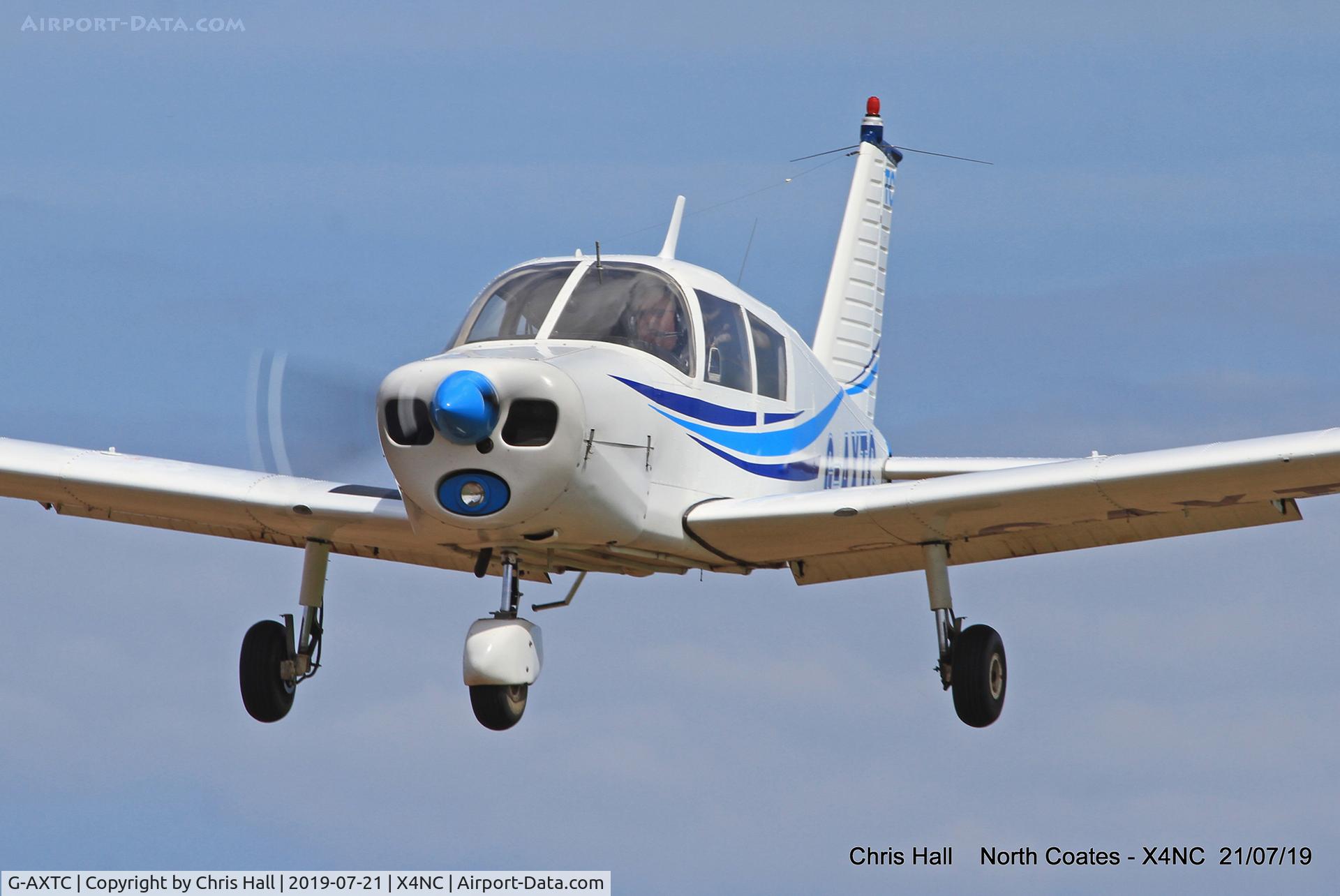 G-AXTC, 1969 Piper PA-28-140 Cherokee C/N 28-26265, North Coates summer fly in