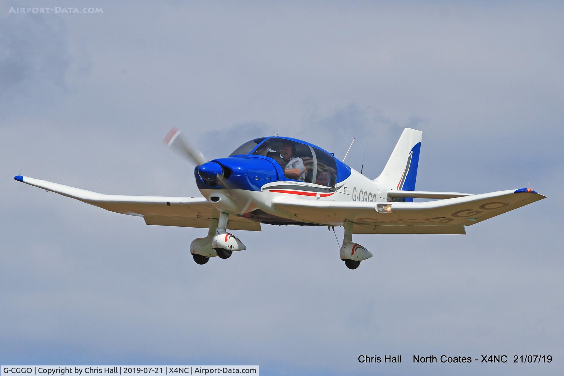 G-CGGO, 1987 Robin DR-400-180 Regent Regent C/N 1756, North Coates summer fly in