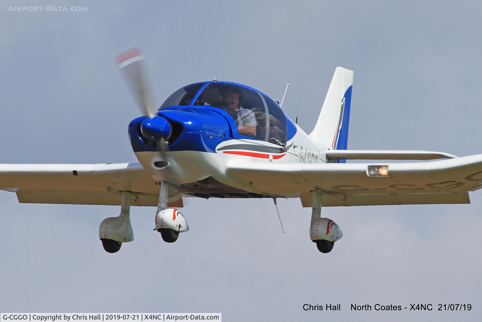 G-CGGO, 1987 Robin DR-400-180 Regent Regent C/N 1756, North Coates summer fly in