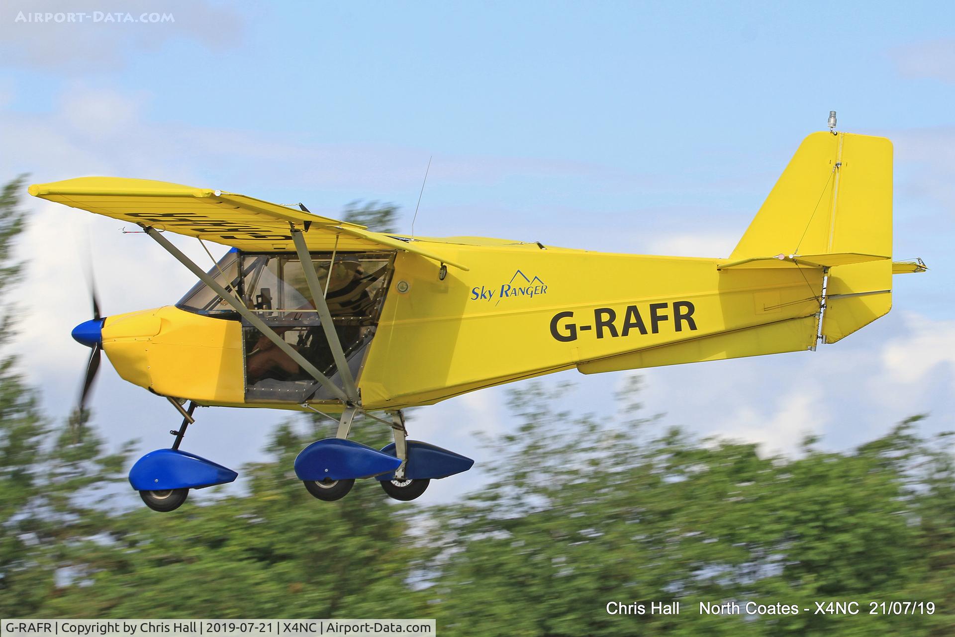 G-RAFR, 2004 Skyranger J2.2(1) C/N BMAA/HB/410, North Coates summer fly in