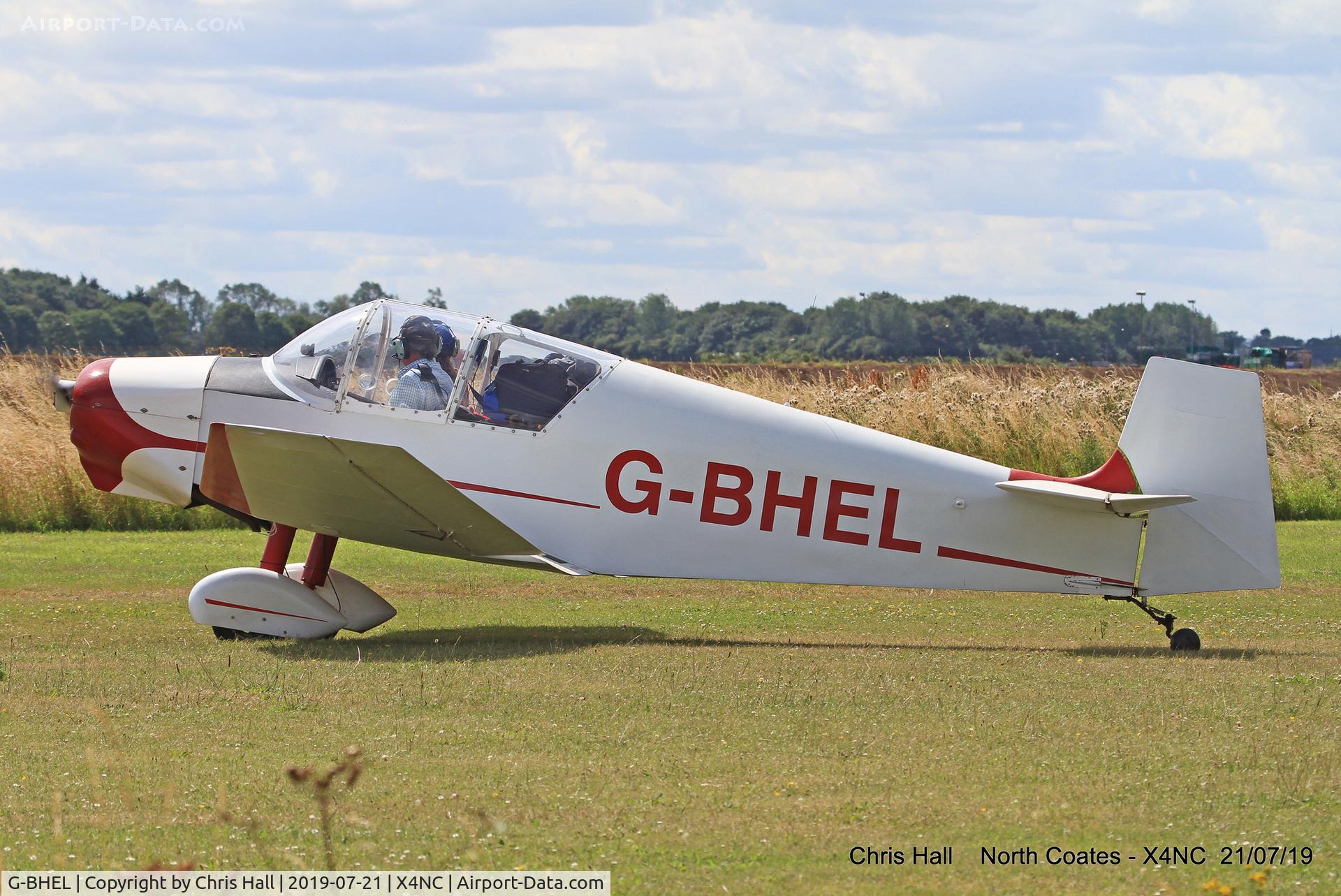 G-BHEL, 1957 SAN Jodel D-117 C/N 735, North Coates summer fly in