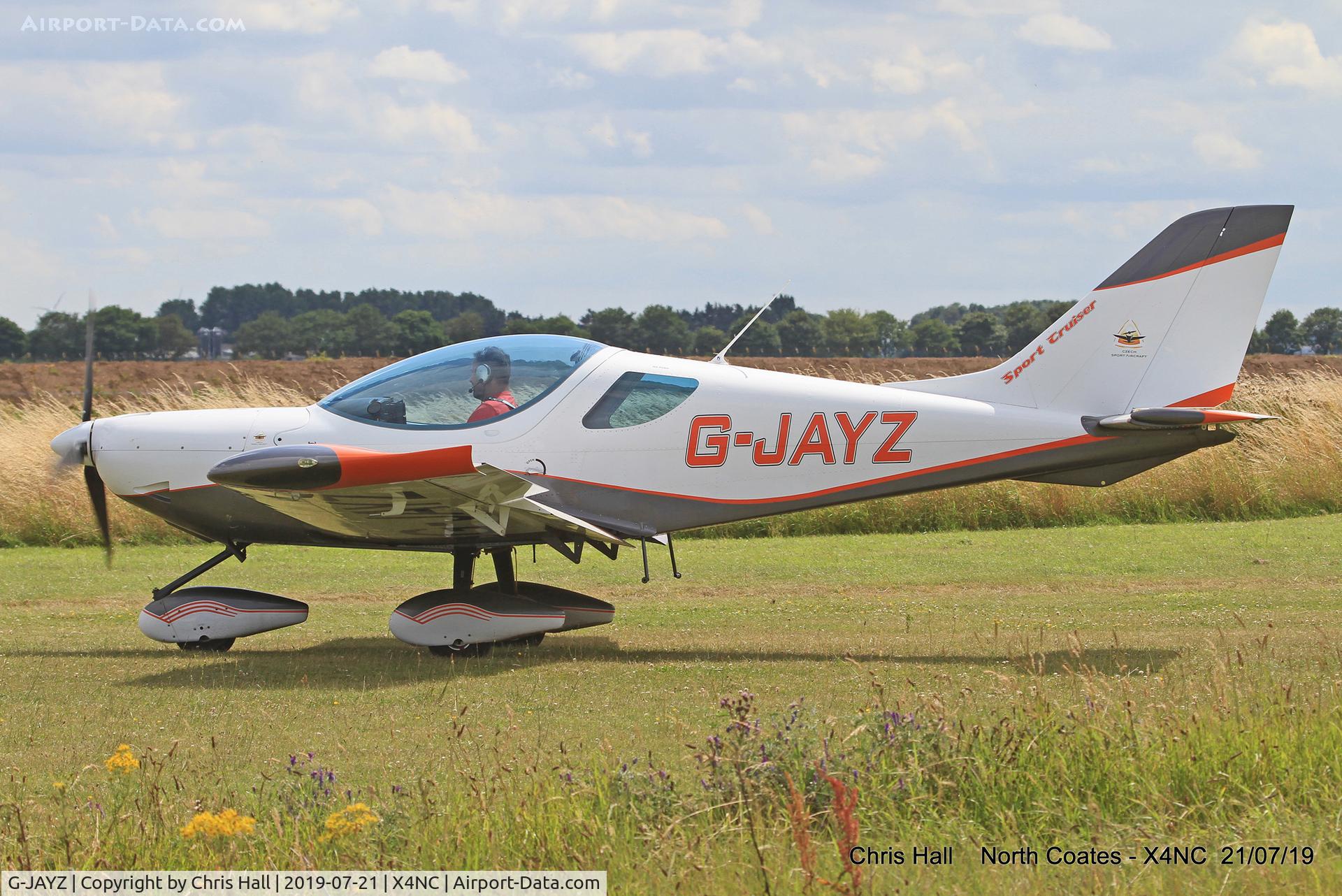 G-JAYZ, 2011 CZAW SportCruiser C/N PFA 338-14670, North Coates summer fly in