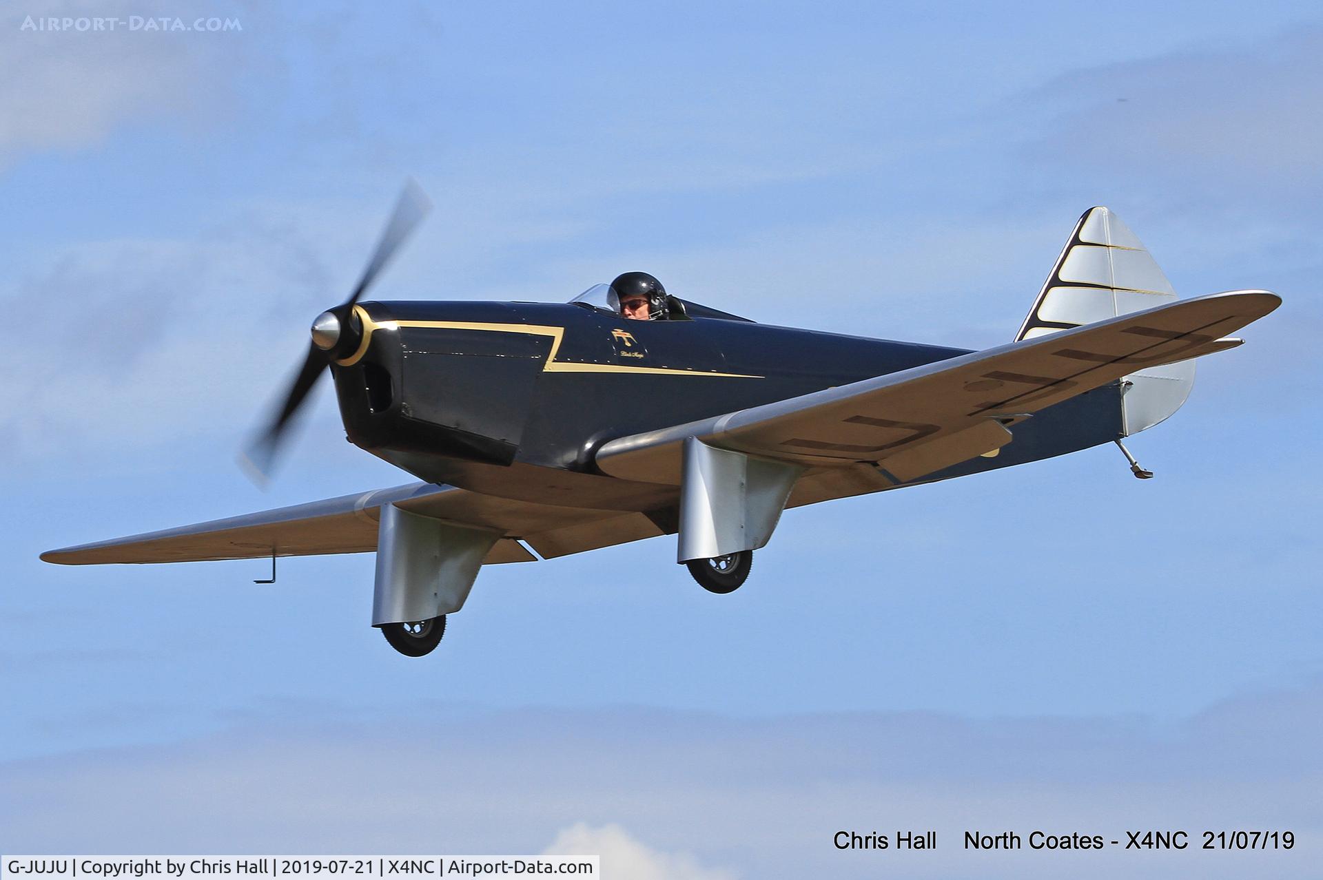 G-JUJU, 2014 Chilton DW1A C/N PFA 225-12726, North Coates summer fly in