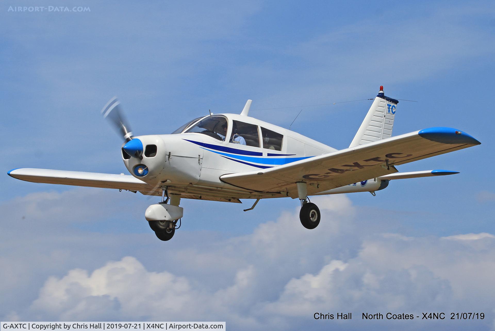 G-AXTC, 1969 Piper PA-28-140 Cherokee C/N 28-26265, North Coates summer fly in