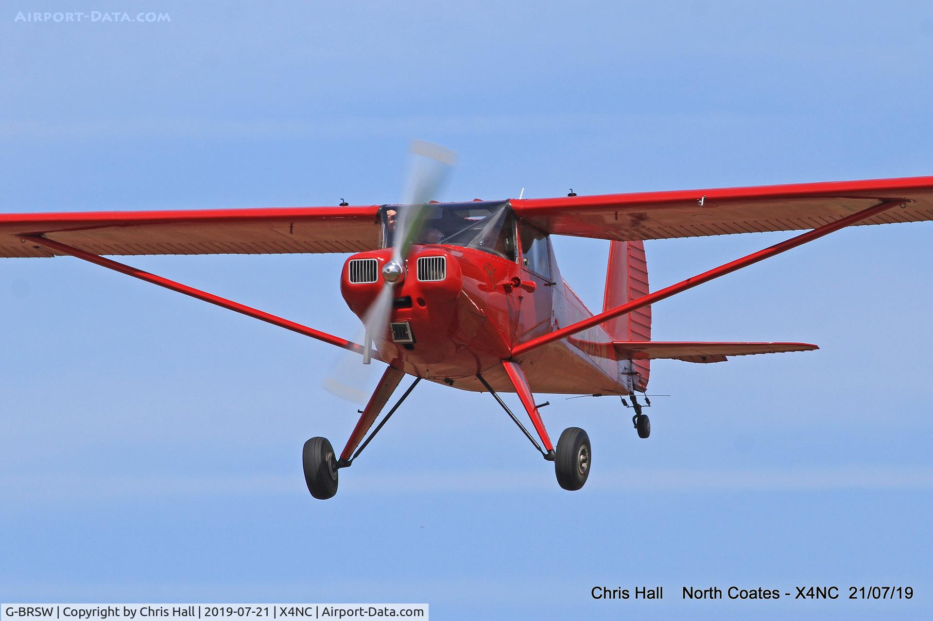 G-BRSW, 1946 Luscombe 8A C/N 3249, North Coates summer fly in