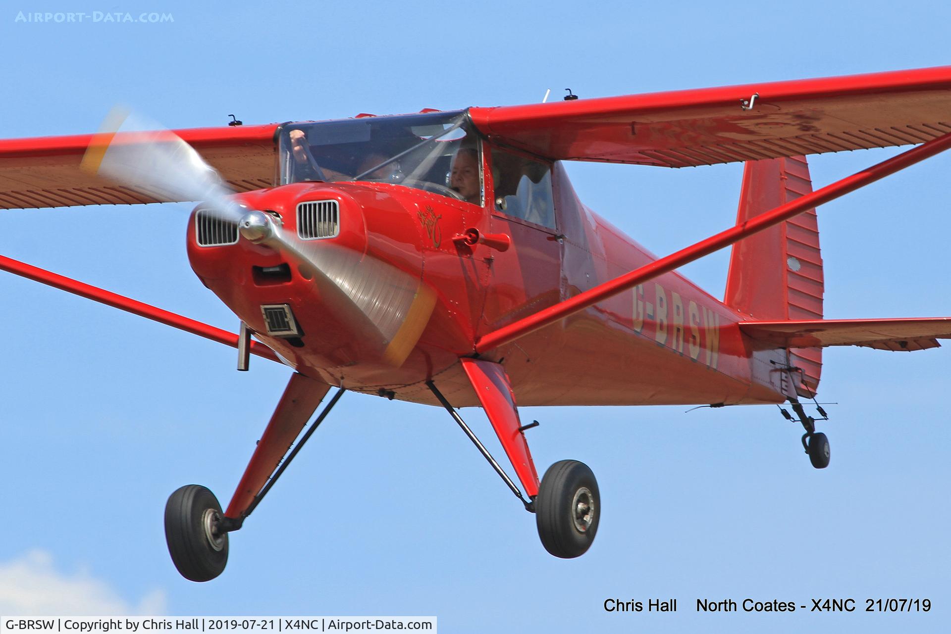G-BRSW, 1946 Luscombe 8A C/N 3249, North Coates summer fly in