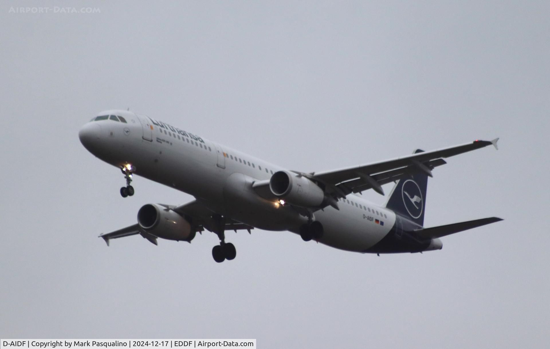 D-AIDF, 2011 Airbus A321-231 C/N 4626, Airbus A321-231